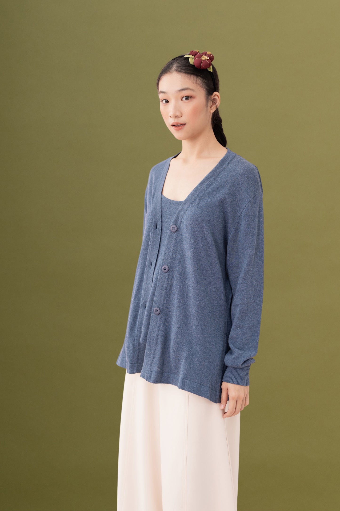 NVR Knit Set Blueberry