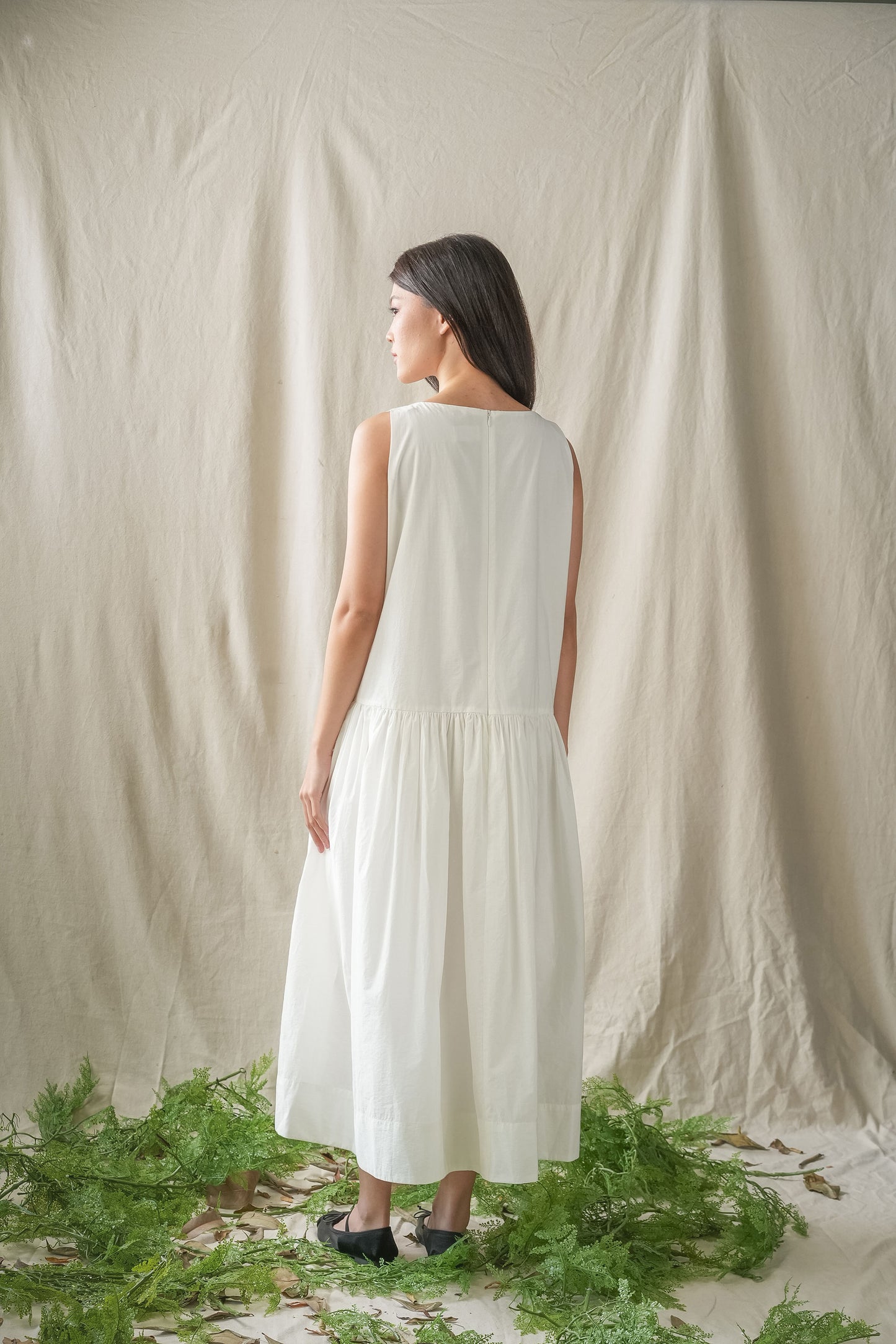 Enchantress Shirred Dress