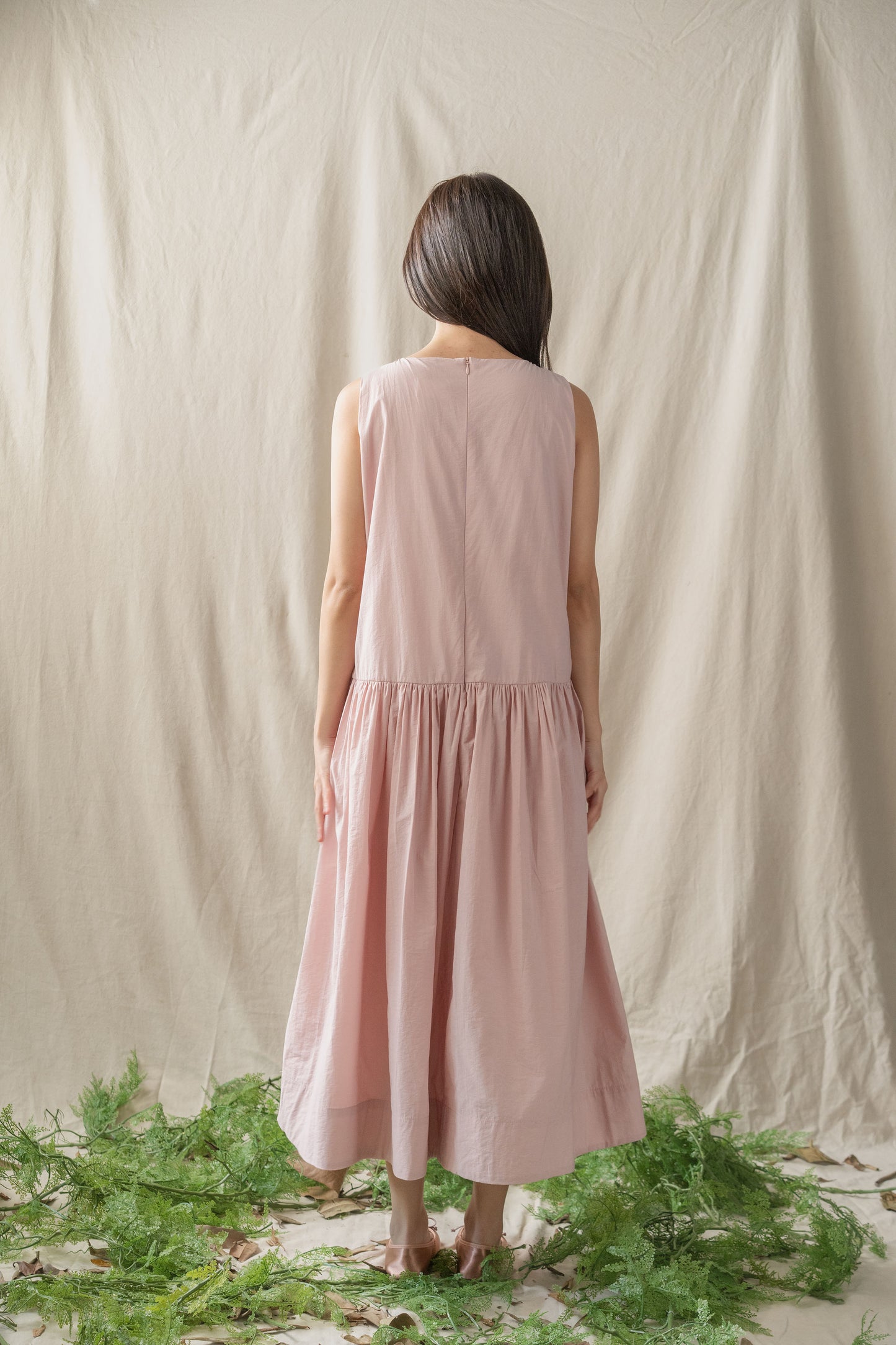 Enchantress Shirred Dress