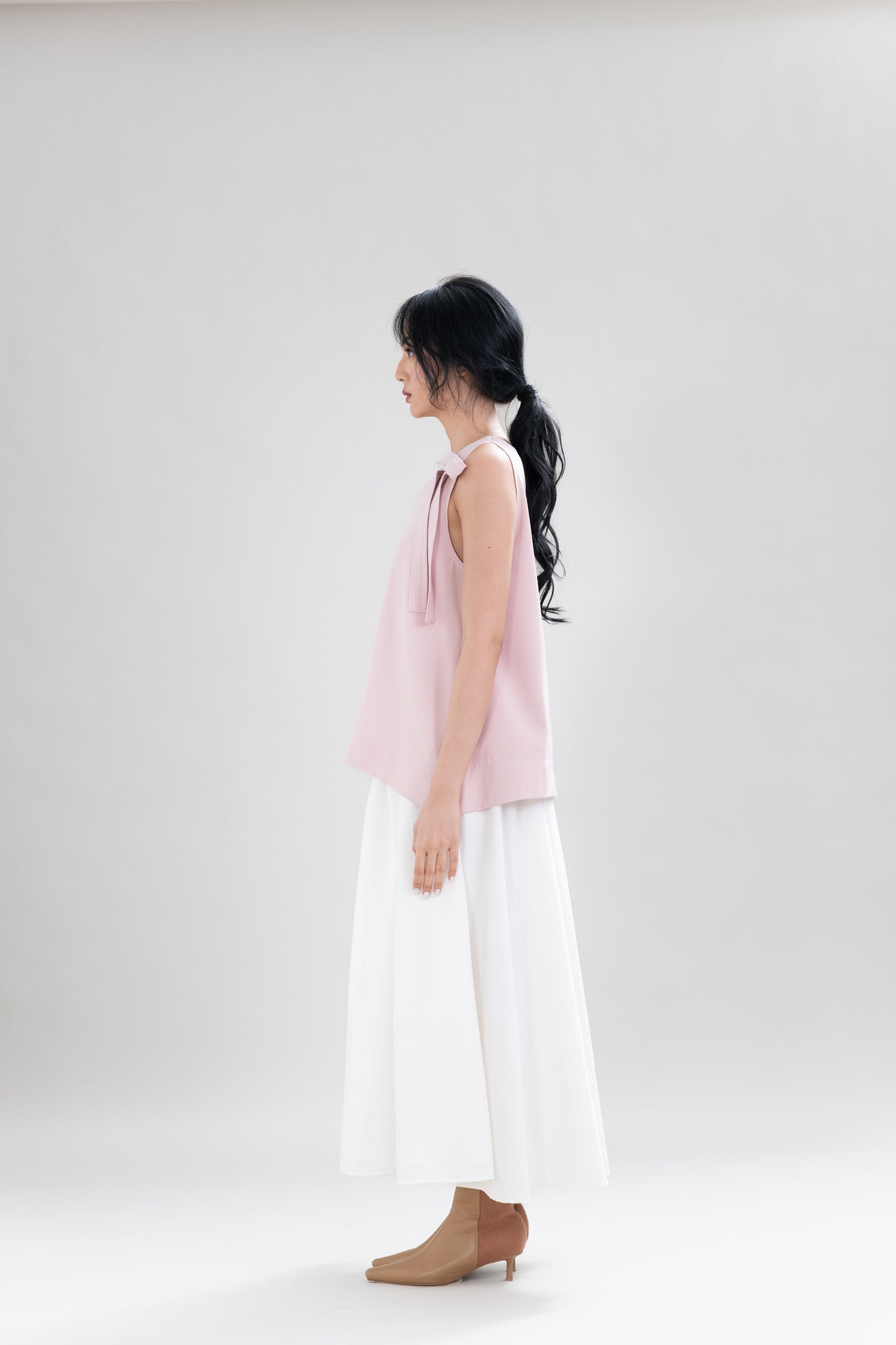 HT Long Ribbon Top in Hey Baby
