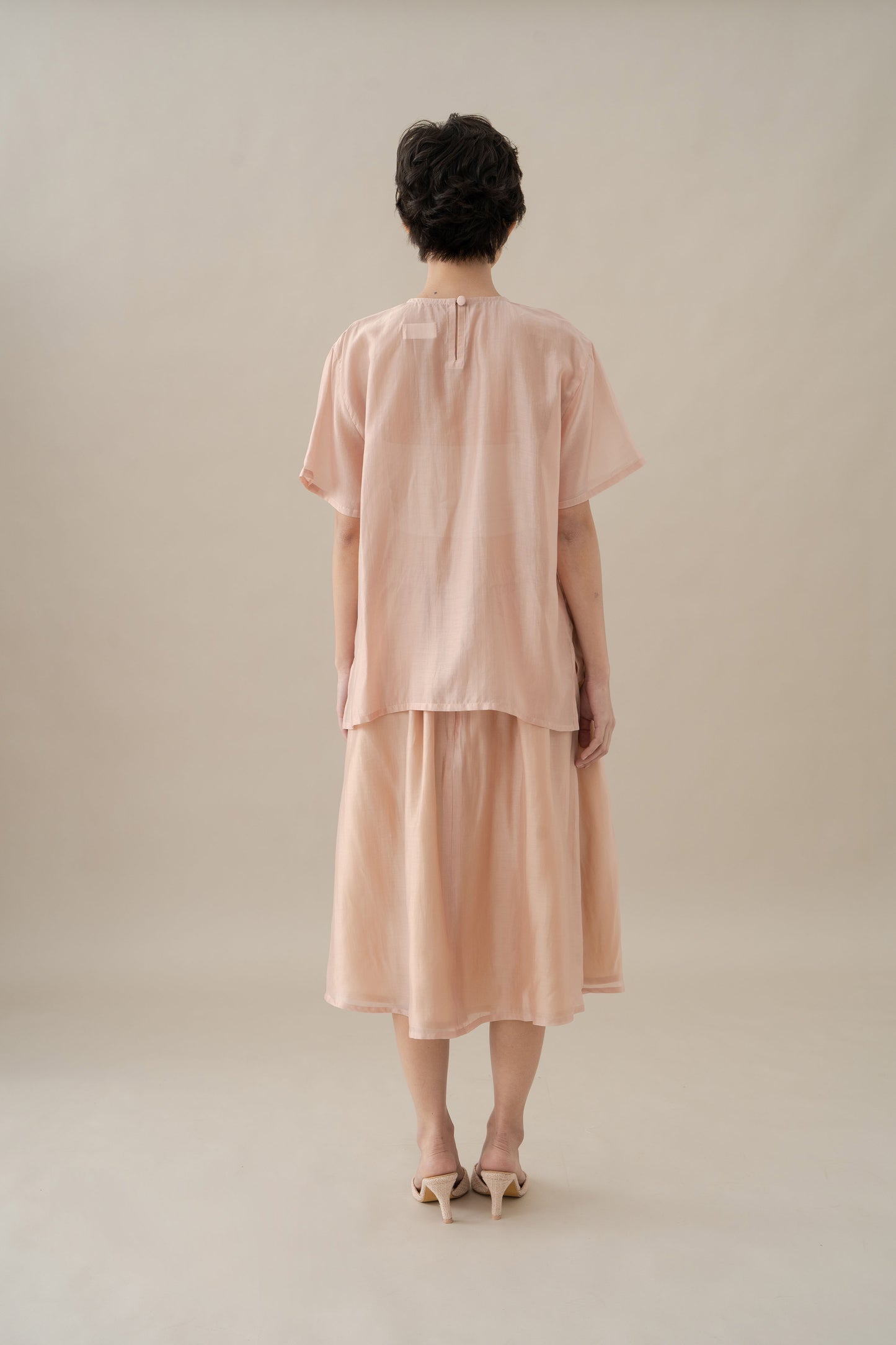MM Embroidery Sheer Top in Hey Baby