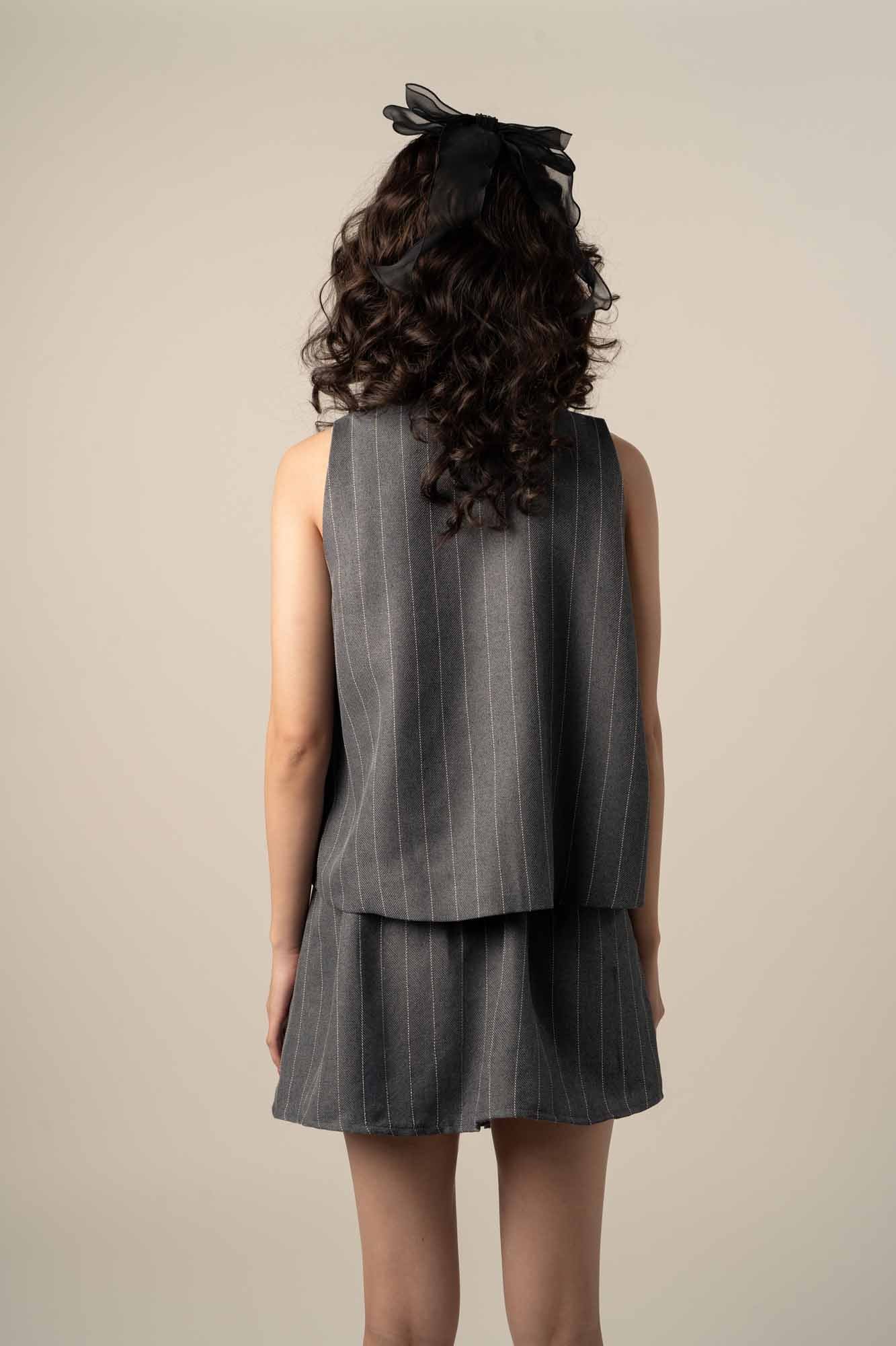 OUAD Stripe Vest