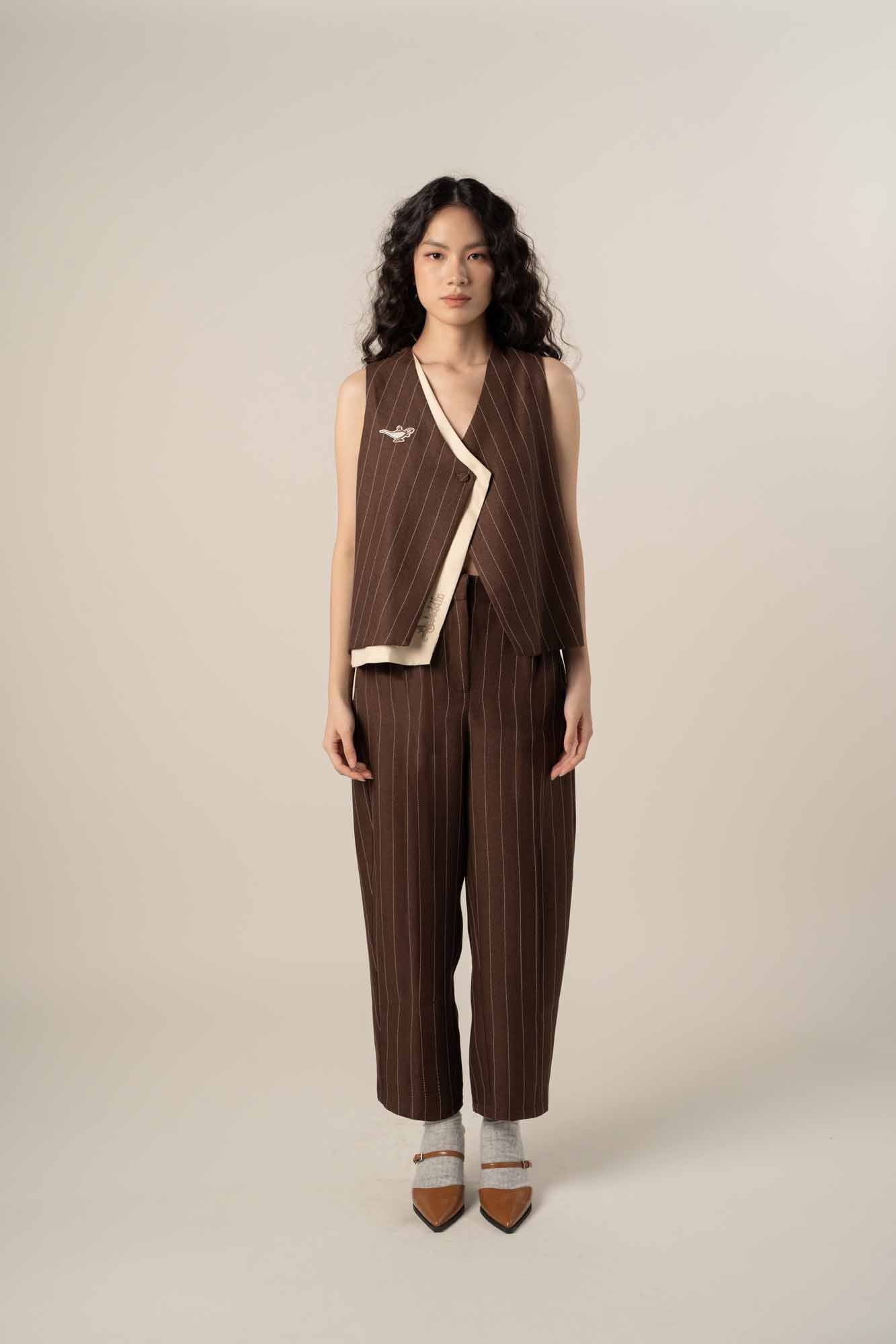 OUAD Stripe Vest