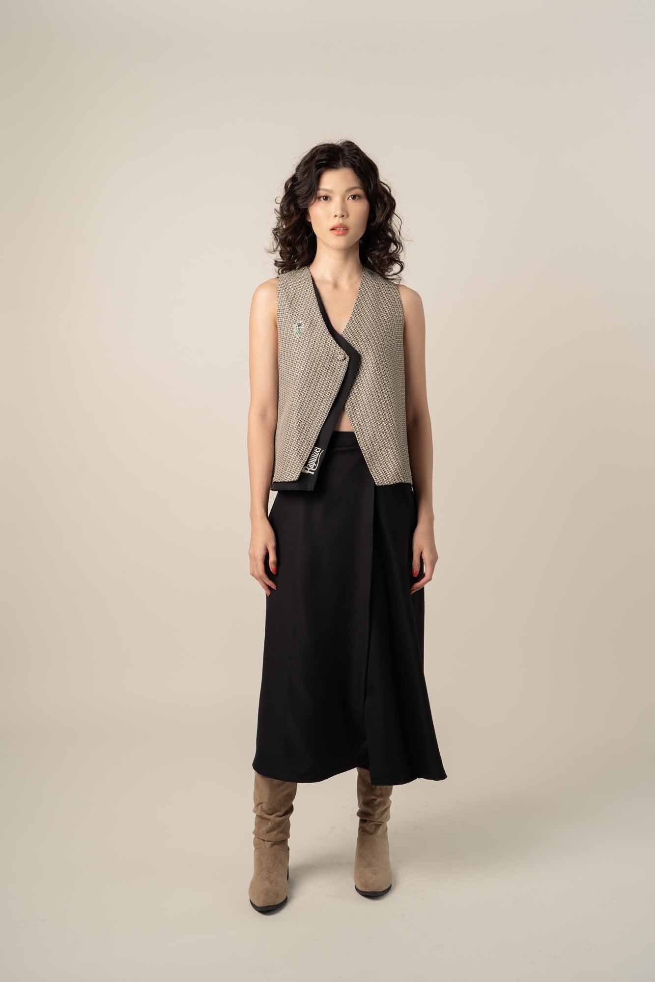 OUAD Stripe Vest