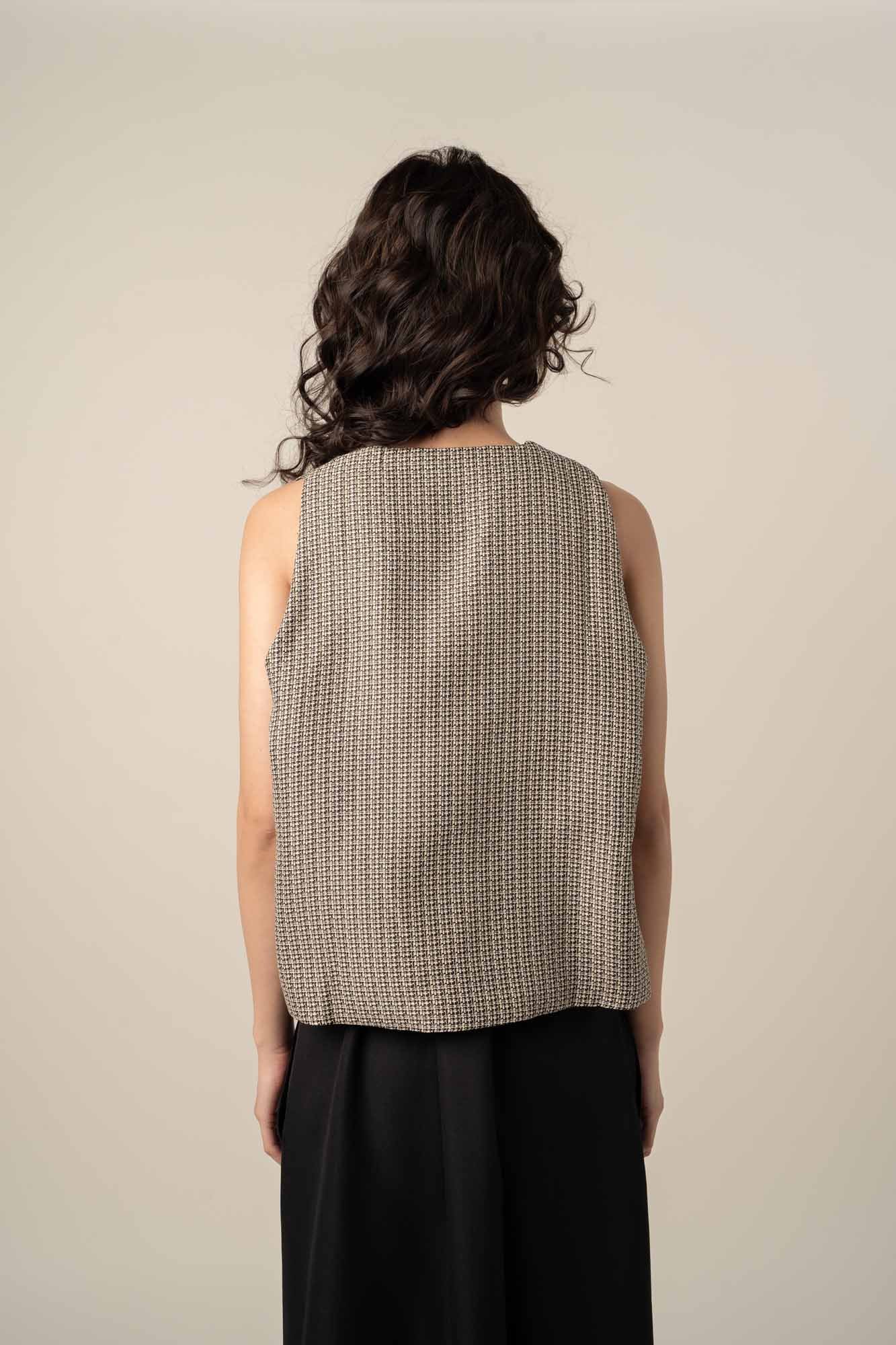 OUAD Stripe Vest