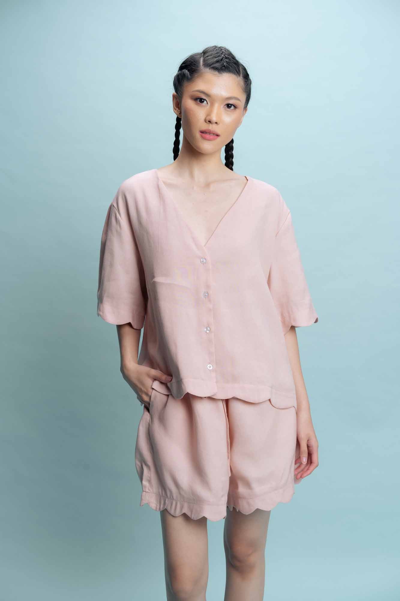 Roetin Scallop Shirt
