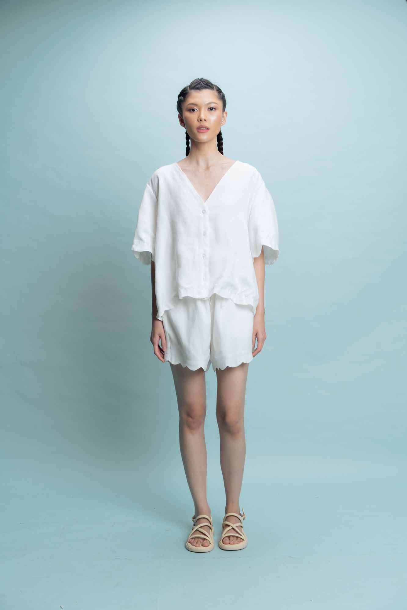 Roetin Scallop Shorts