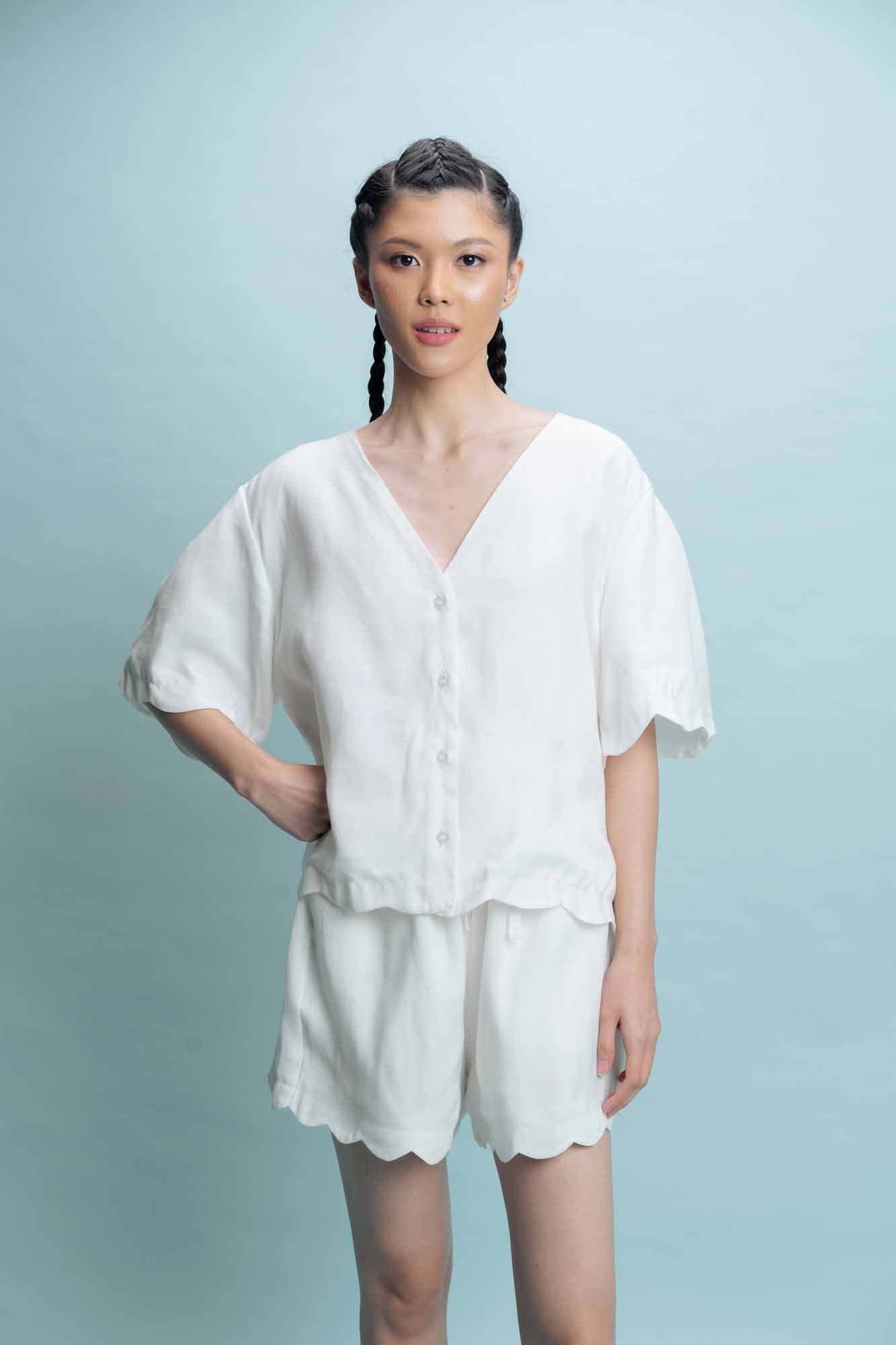 Roetin Scallop Shirt