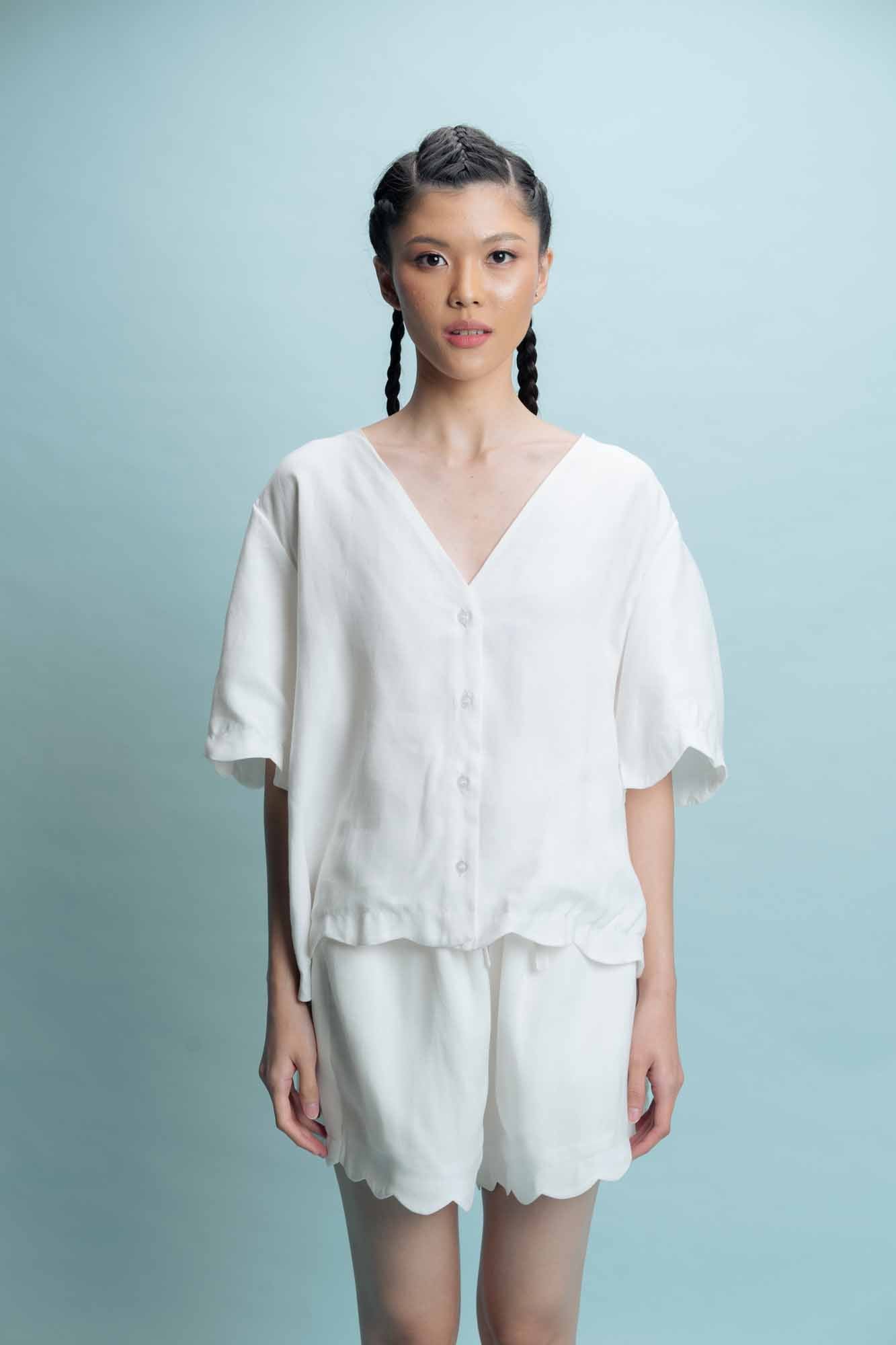 Roetin Scallop Shirt