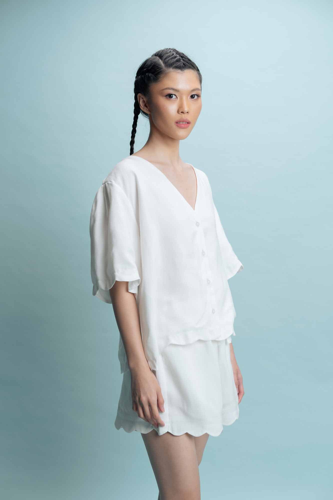 Roetin Scallop Shirt