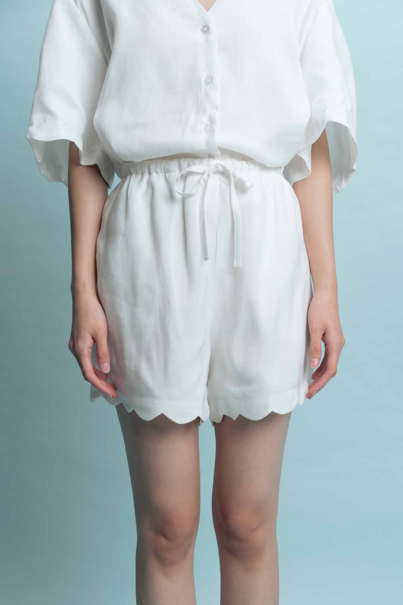 Roetin Scallop Shorts
