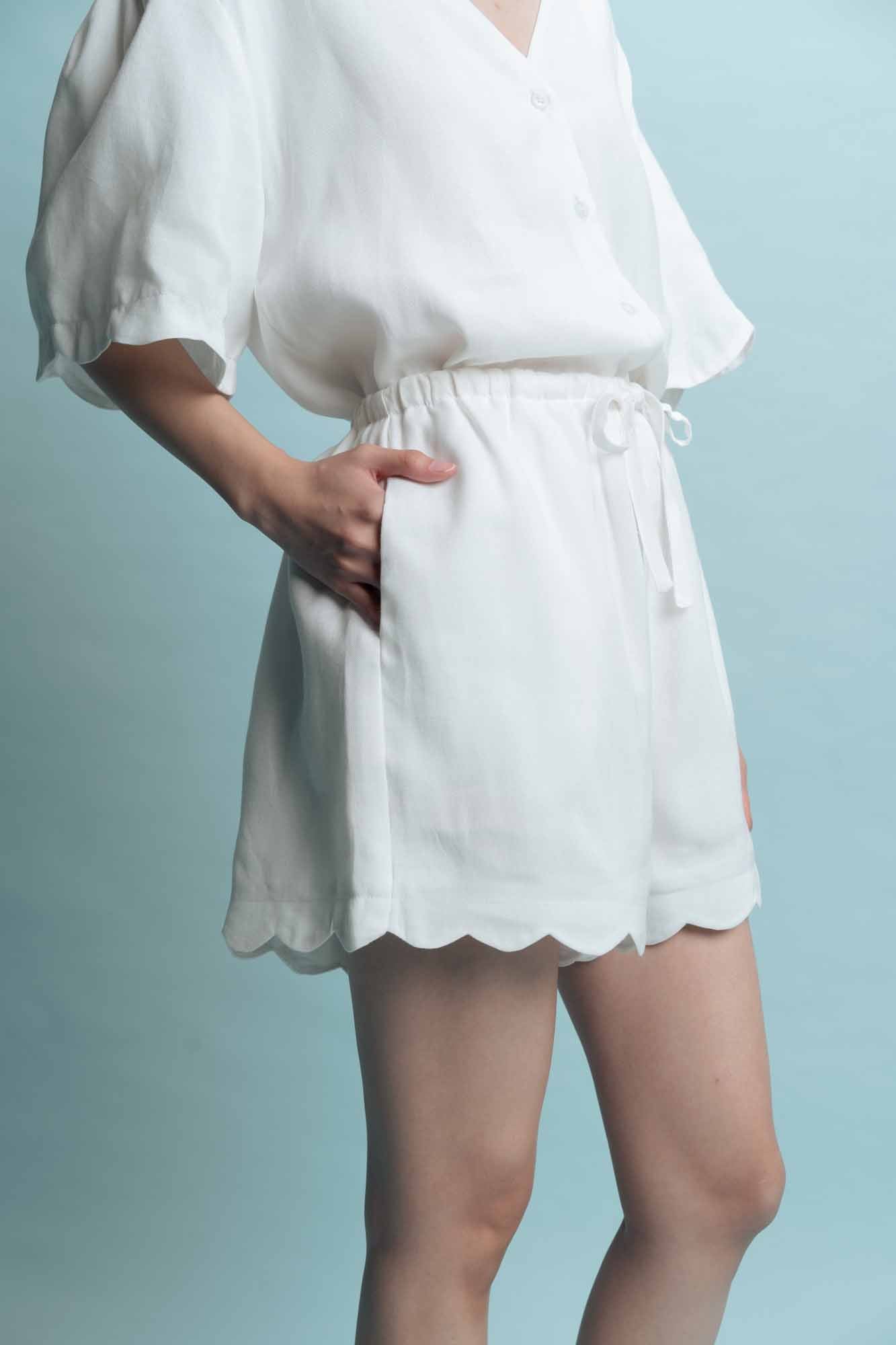 Roetin Scallop Shorts