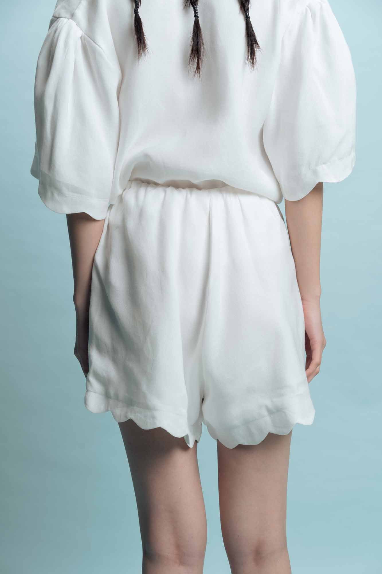 Roetin Scallop Shorts