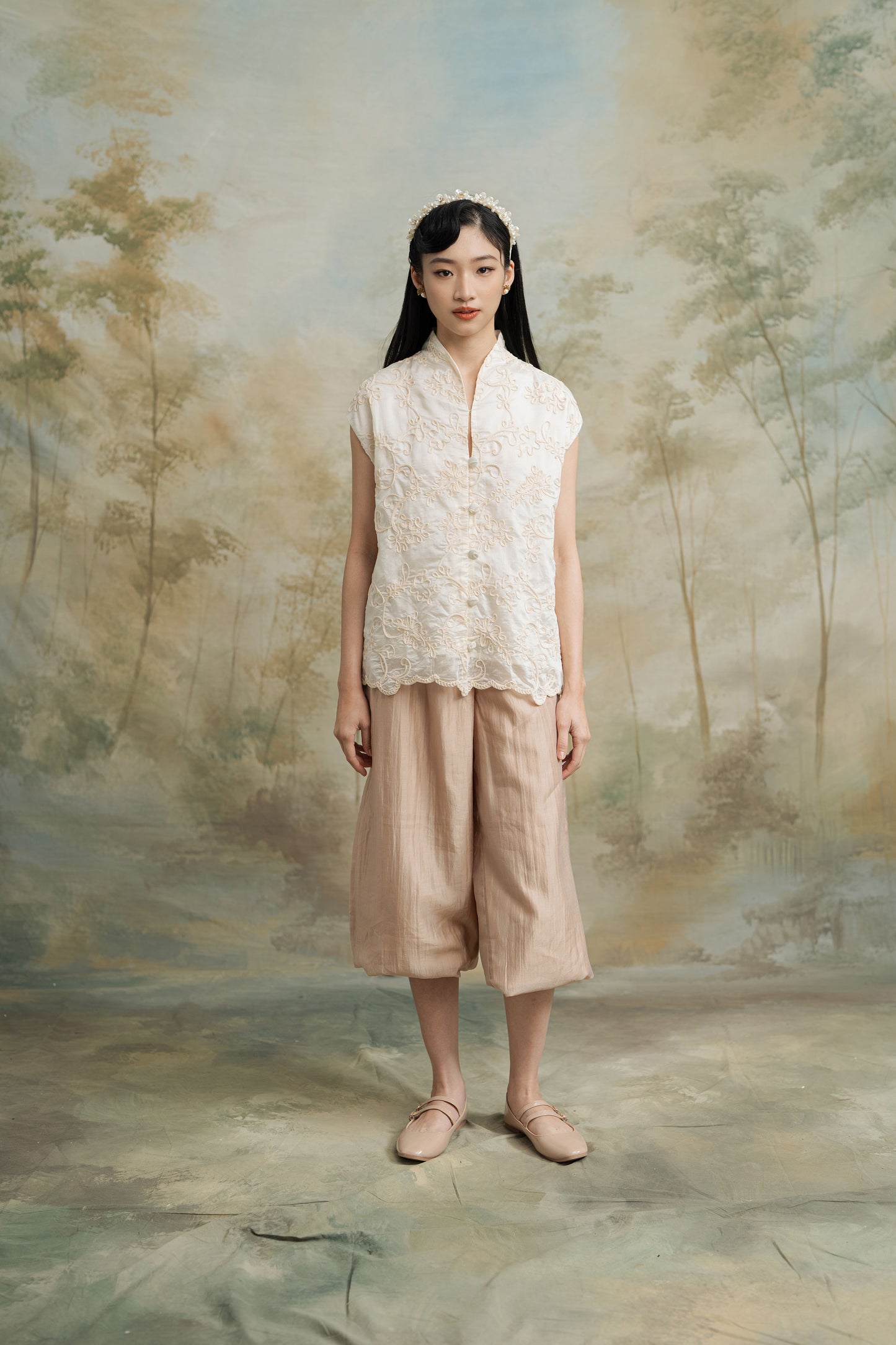 Putu Ayu In Porcelain