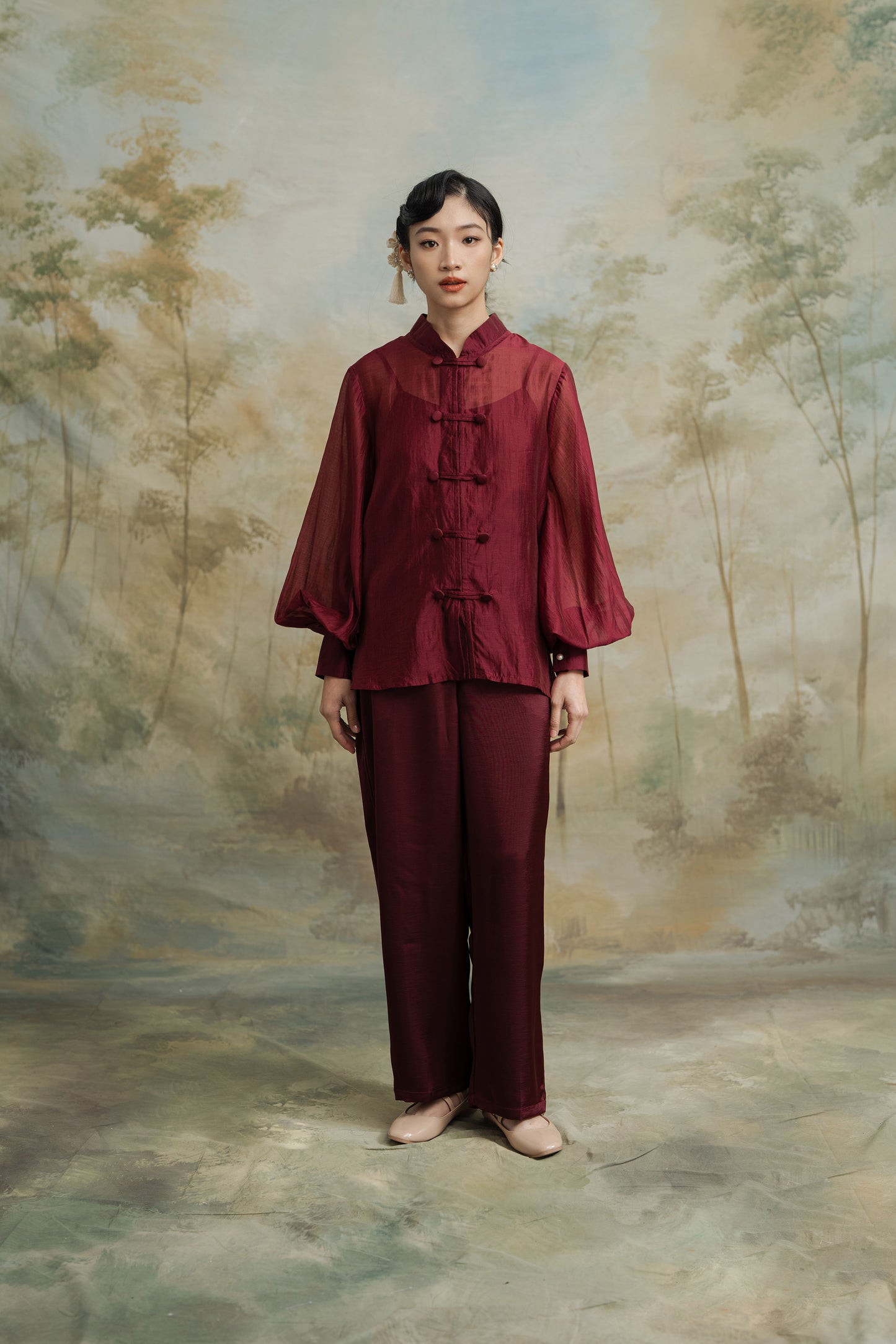 Sago In Maroon (Inner Included)