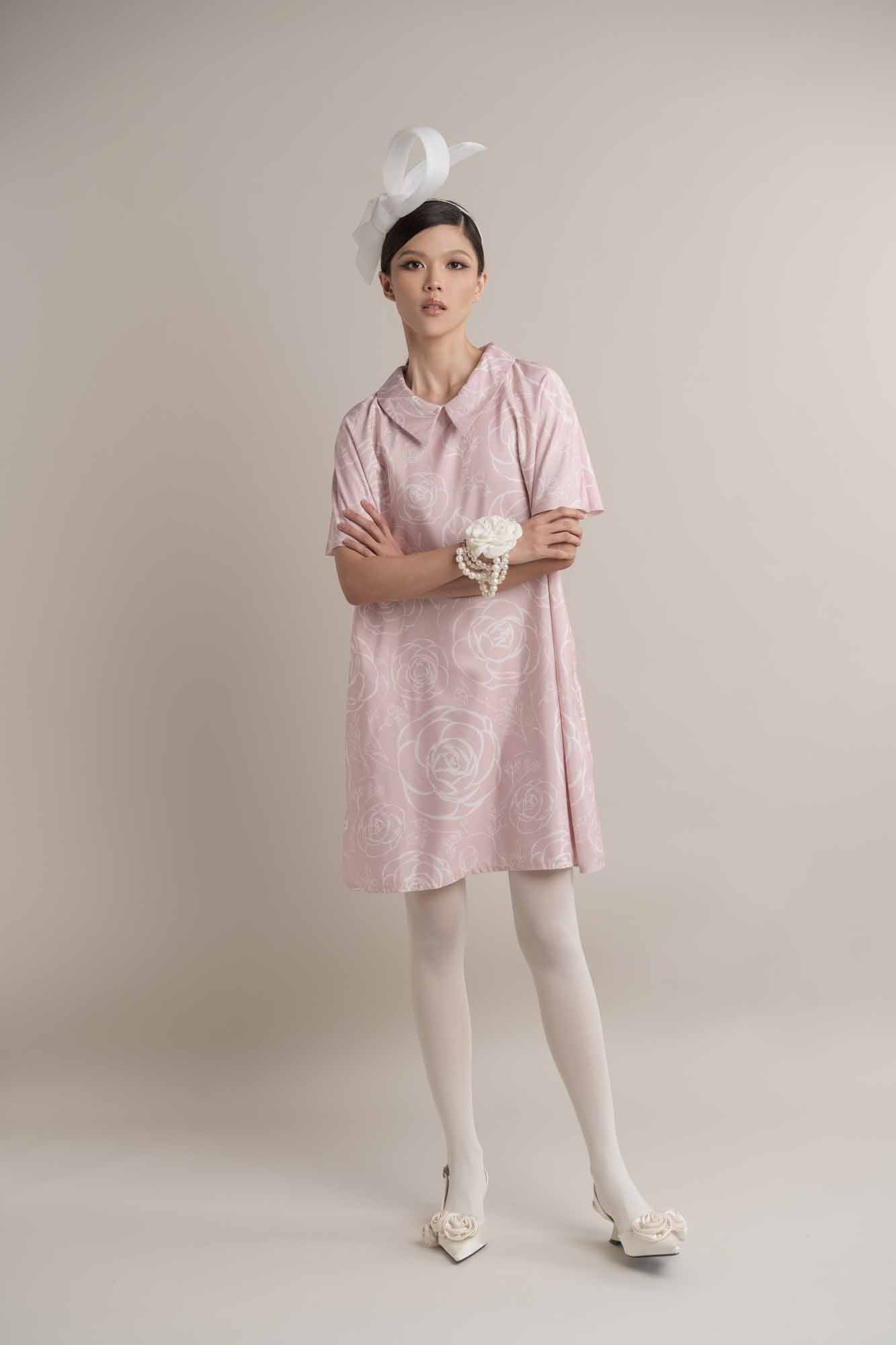 Camilla Pattern Sleeve Mini Dress