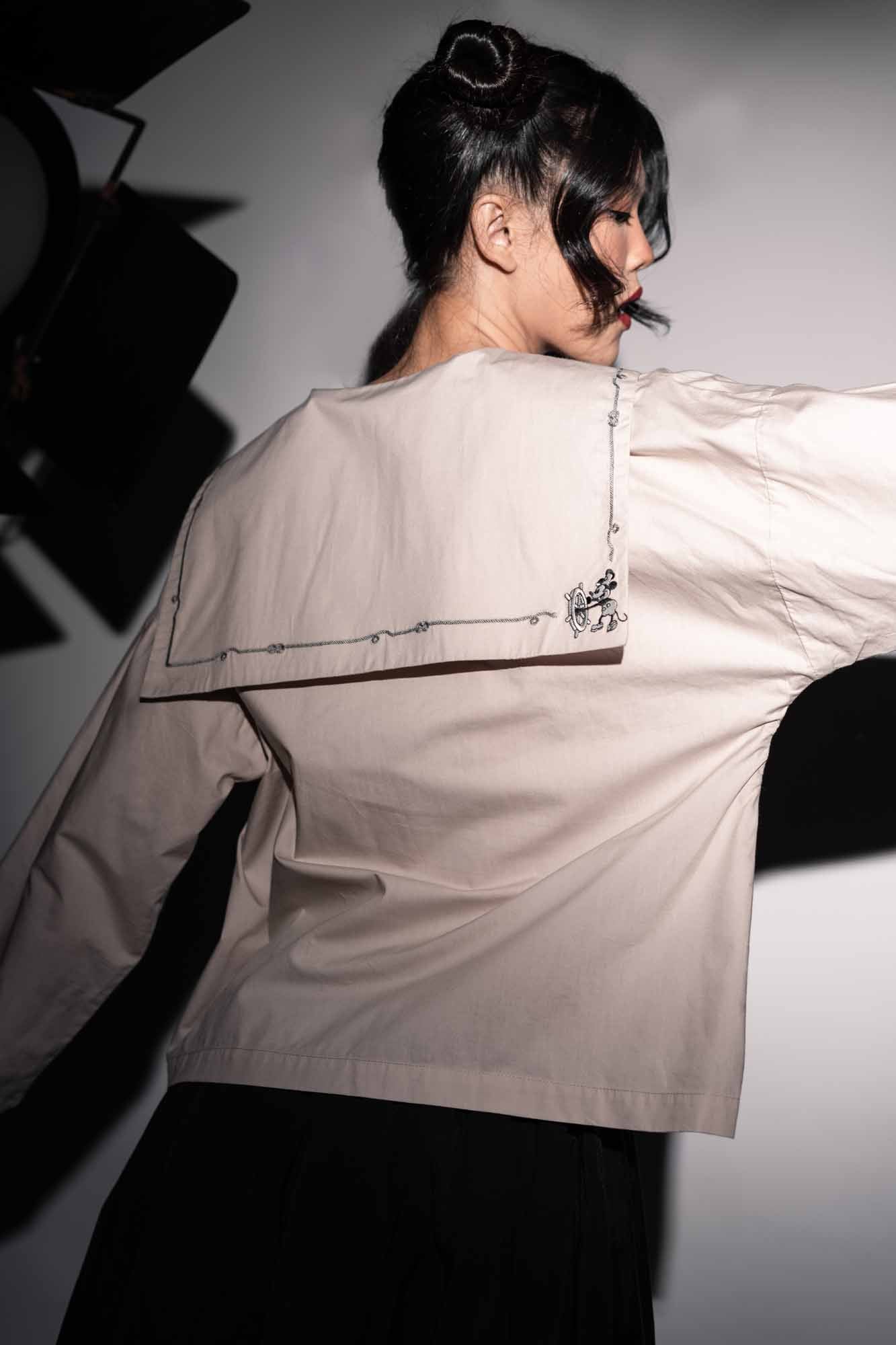 Steamboat Willie Collar Shirt