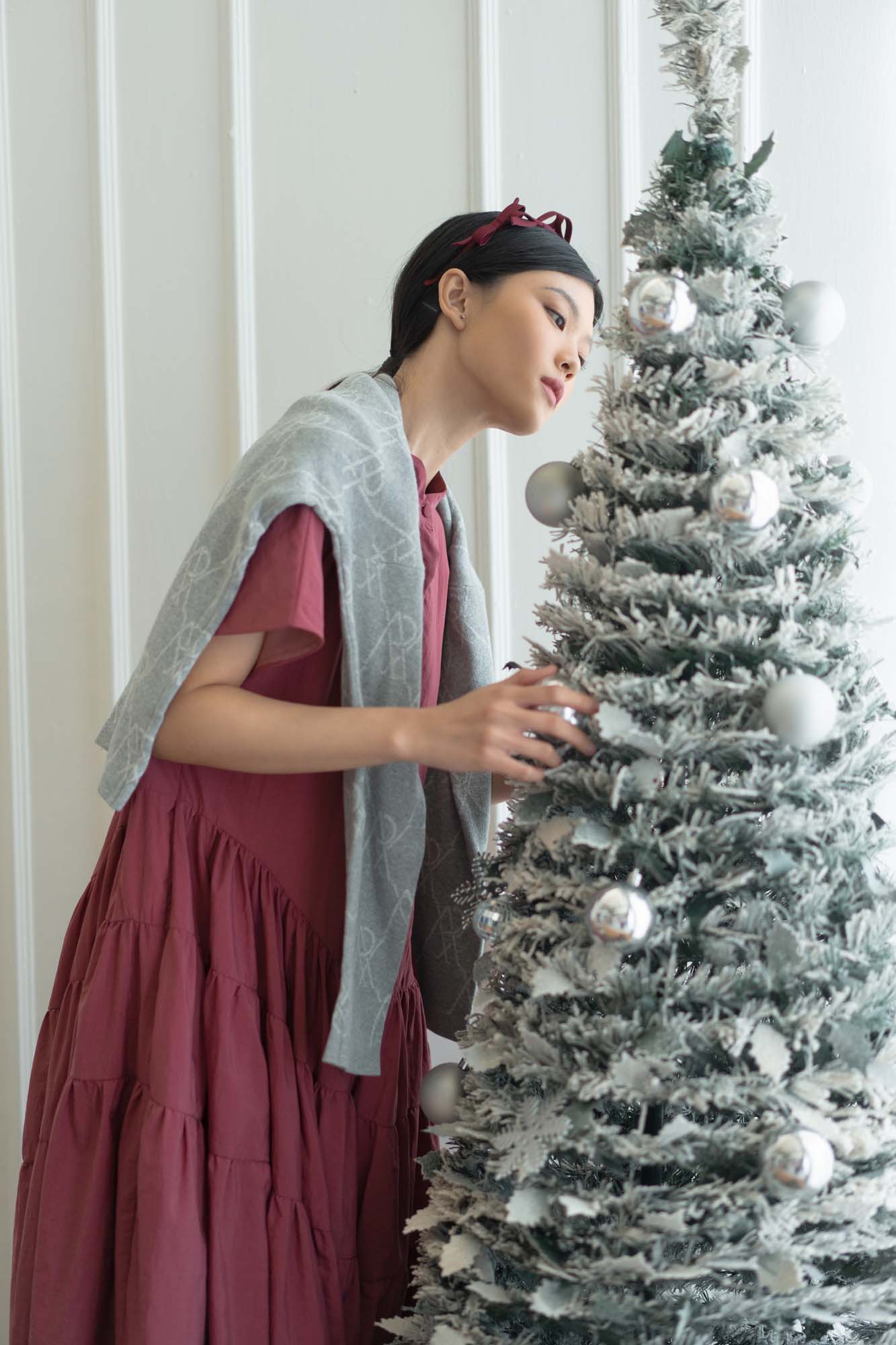 NVR Cherry Paneled Dress