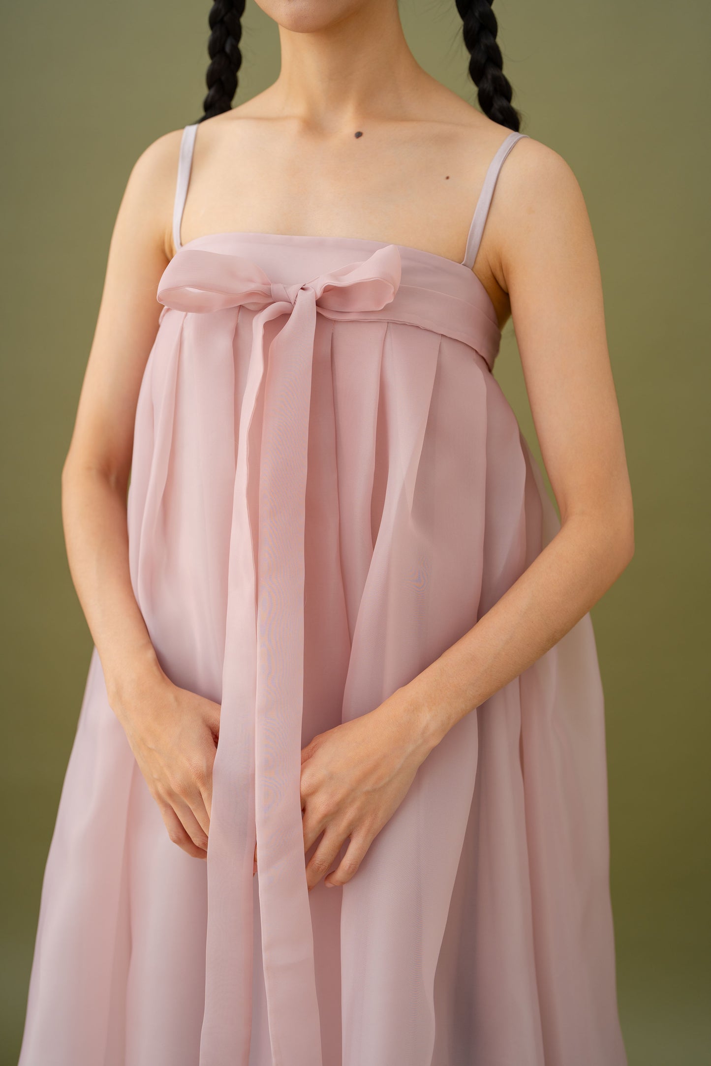 Jade Ribbon Dress