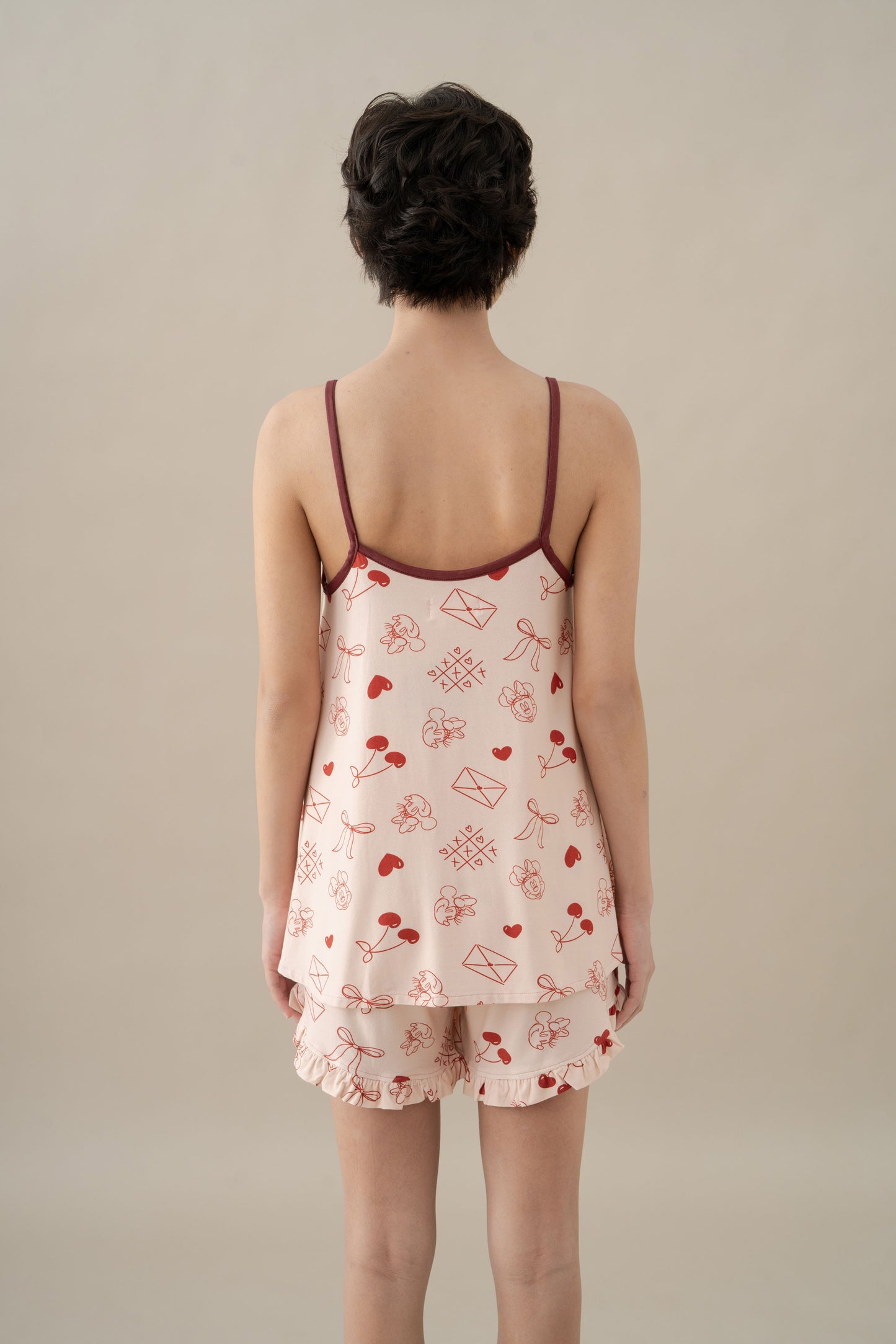 MM Sleeveless Pajamas Set in Hey Baby