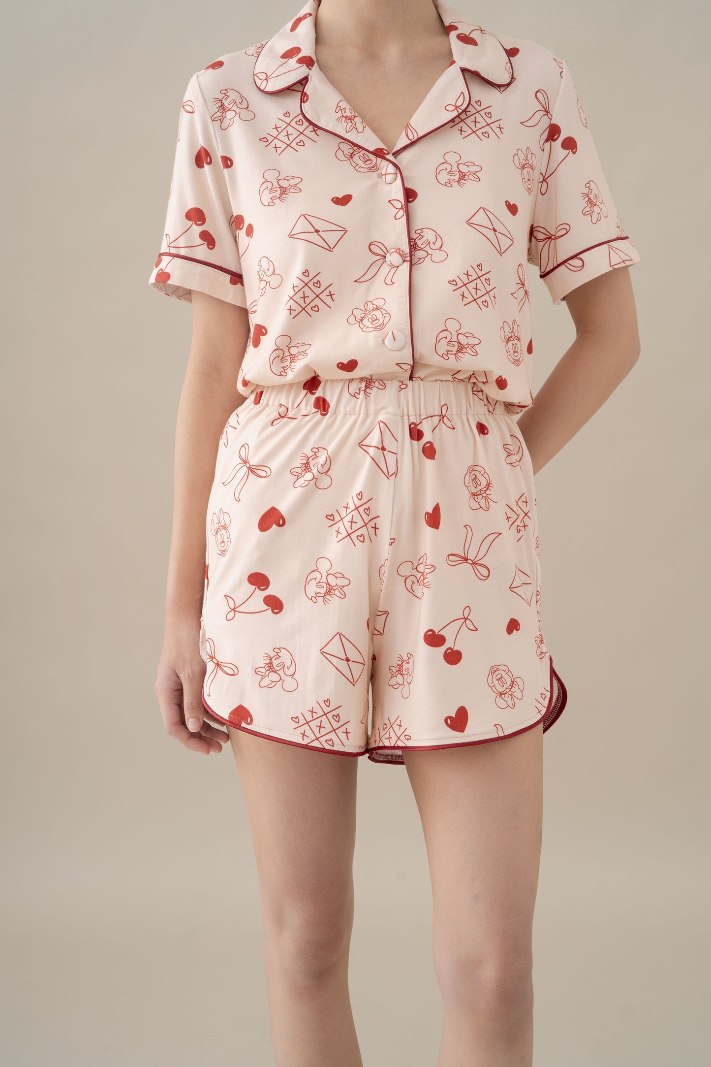 MM Pajamas Set in Hey Baby