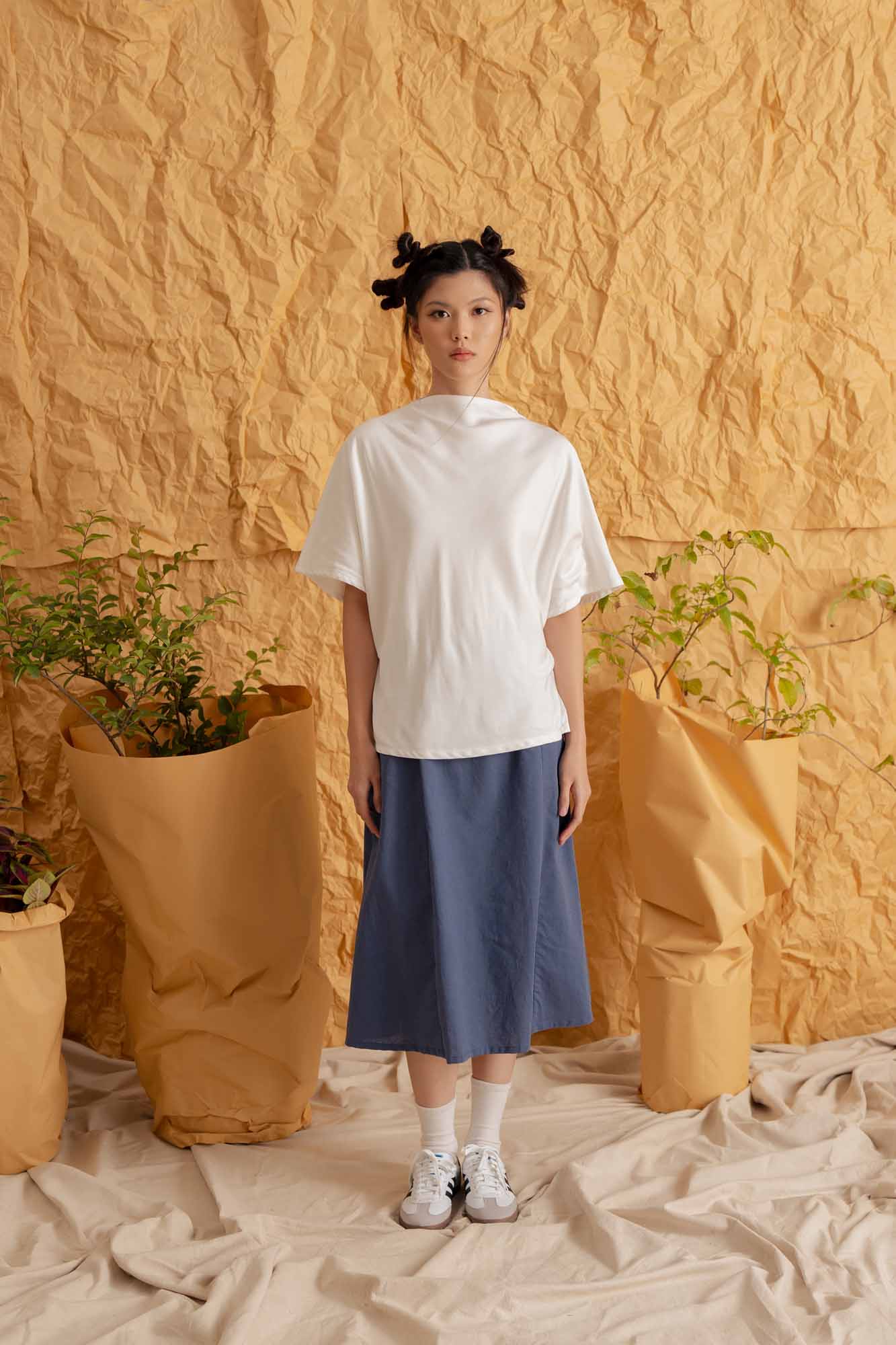 Azzure Bliss High Neck Top