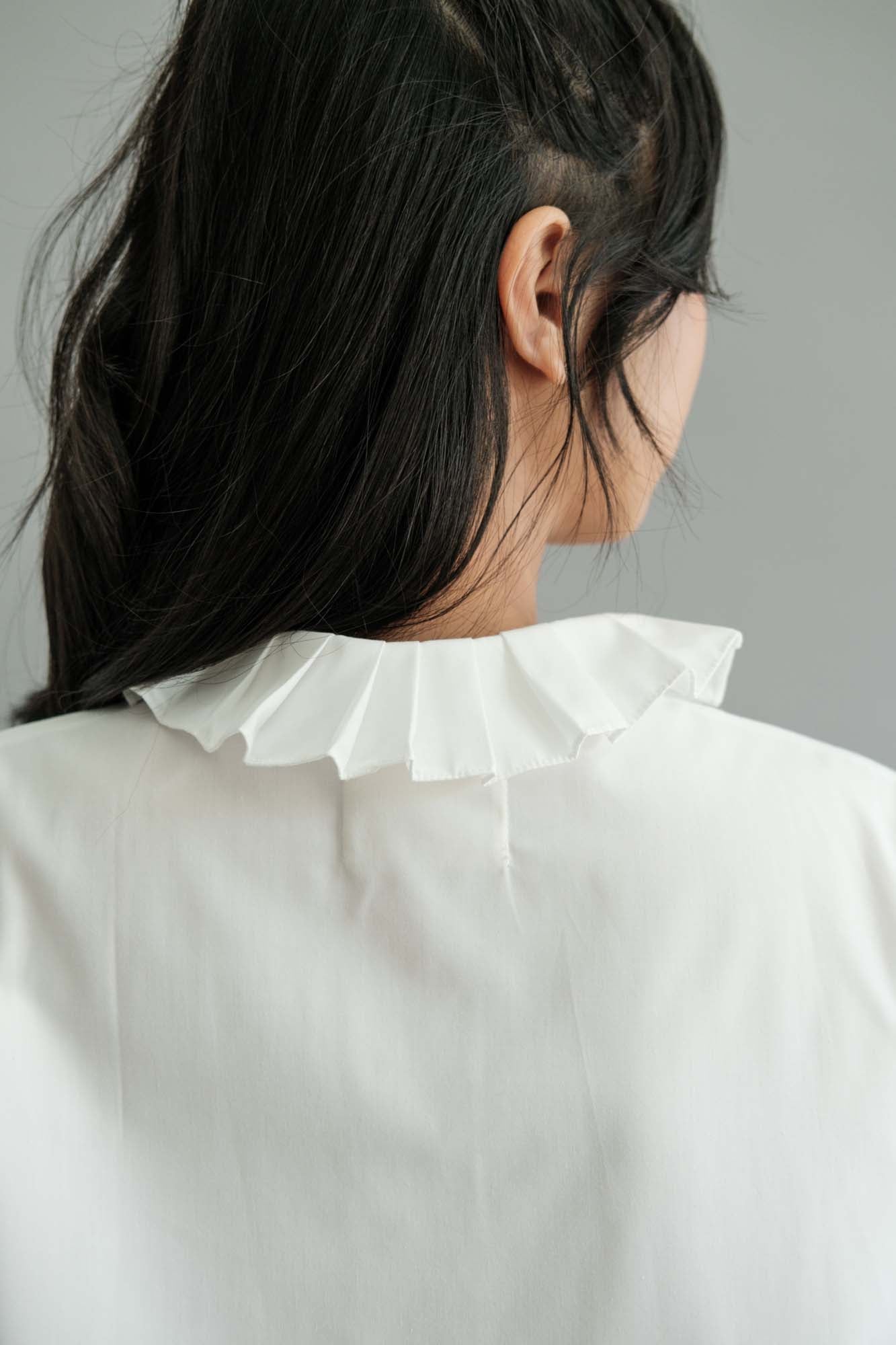 NVR Ruffle Collar Shirt