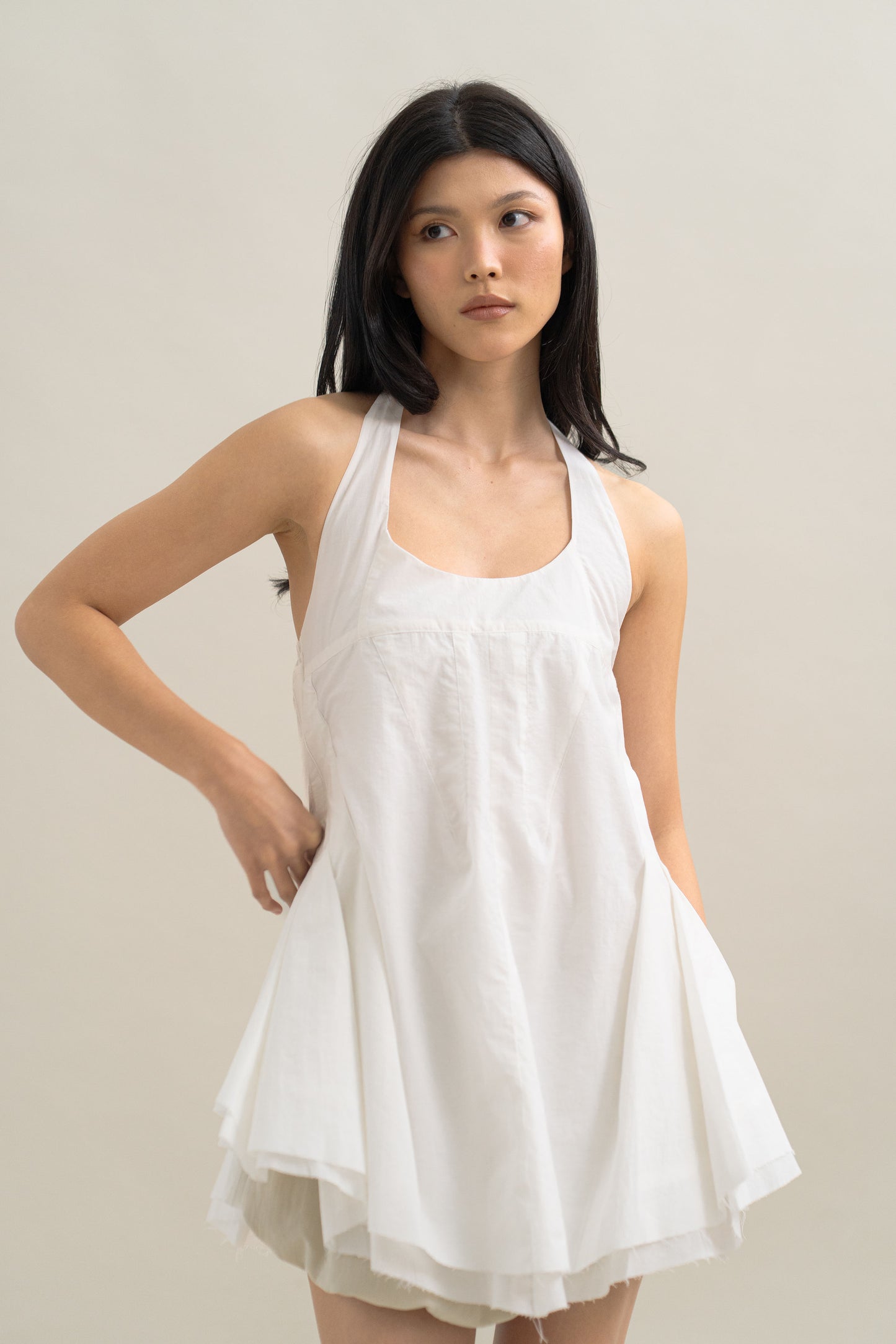 TM Babydoll Top in Buttermilk