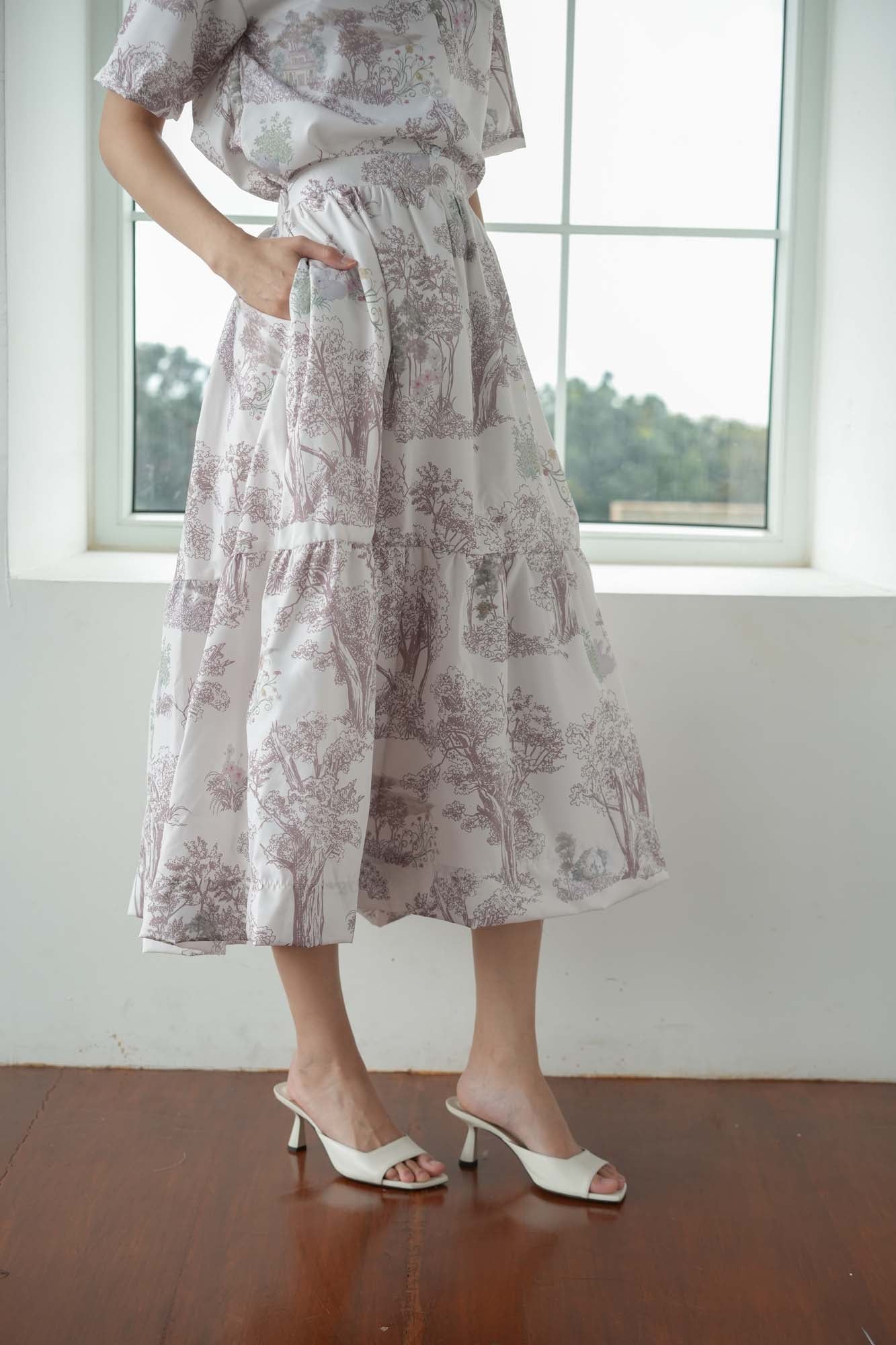 Home Pattern Skirt