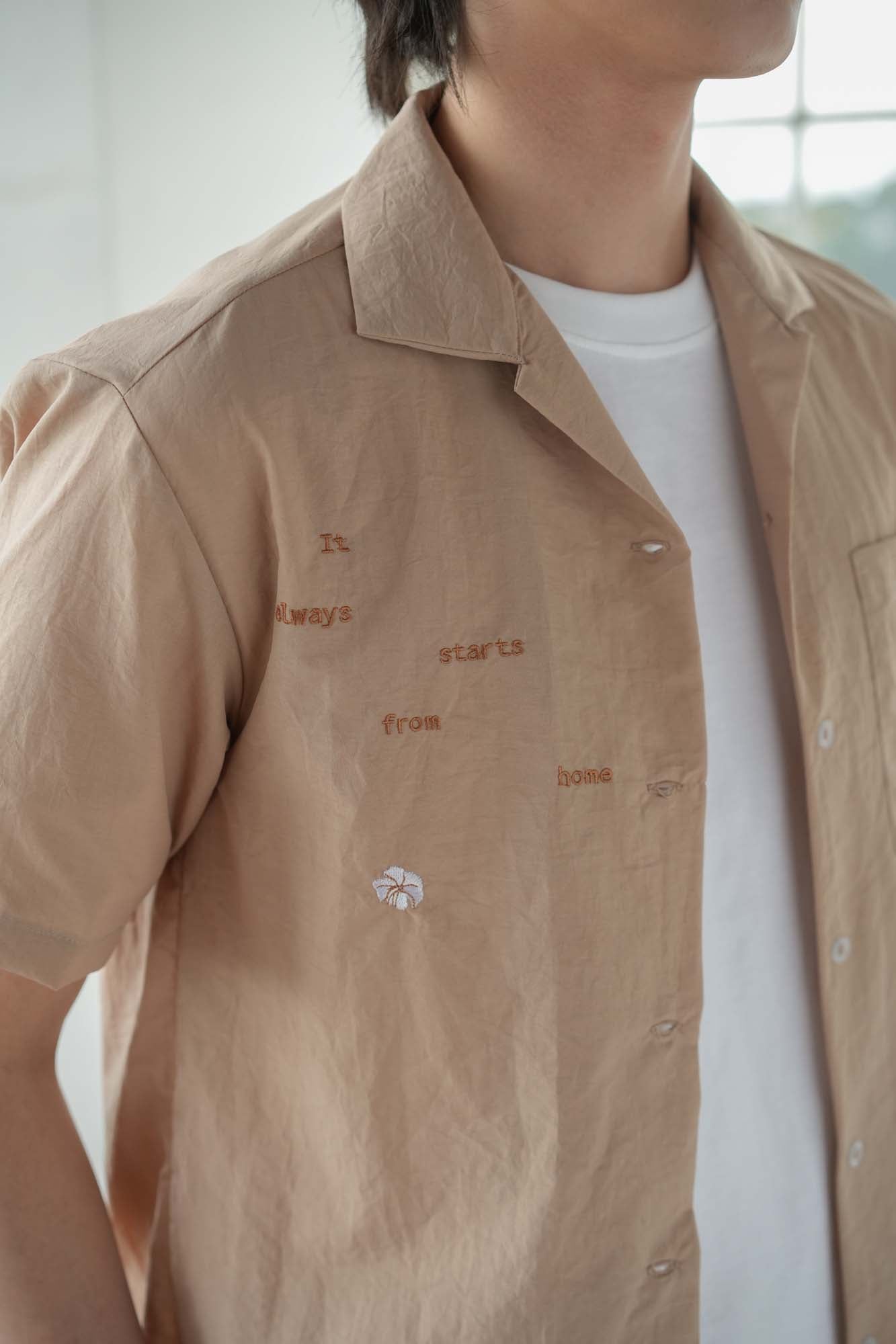 Home Embroidery Unisex Shirt