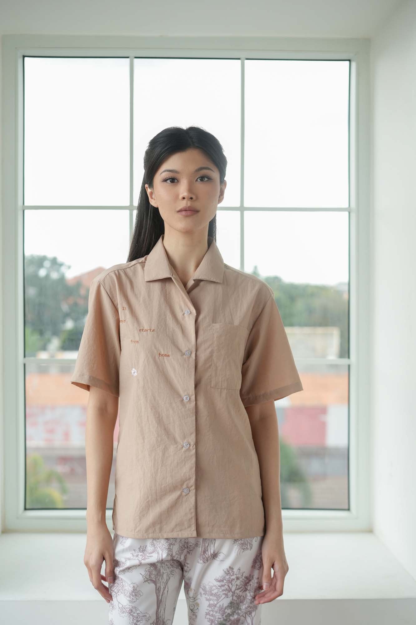 Home Embroidery Unisex Shirt