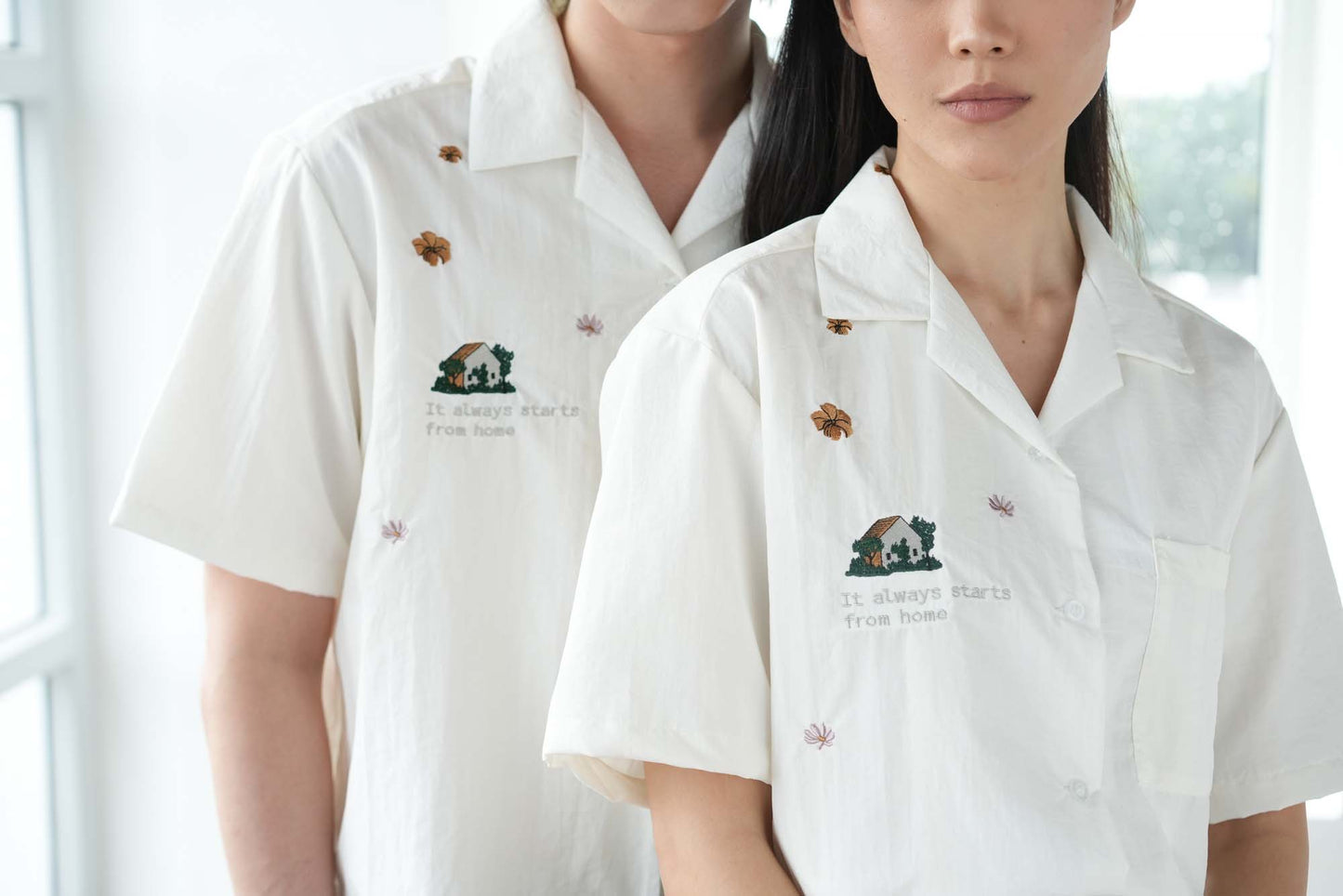 Home Embroidery Unisex Shirt