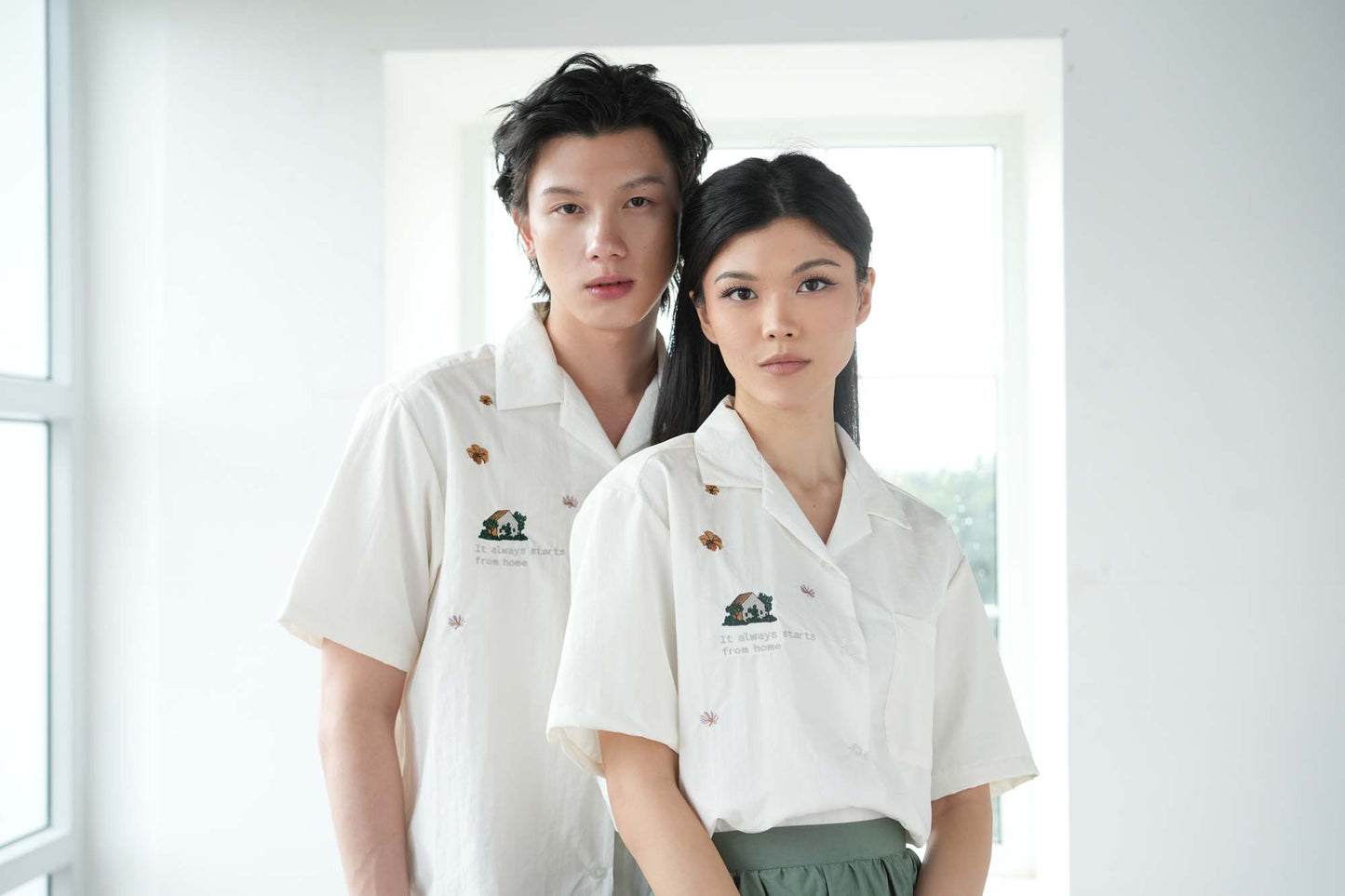 Home Embroidery Unisex Shirt