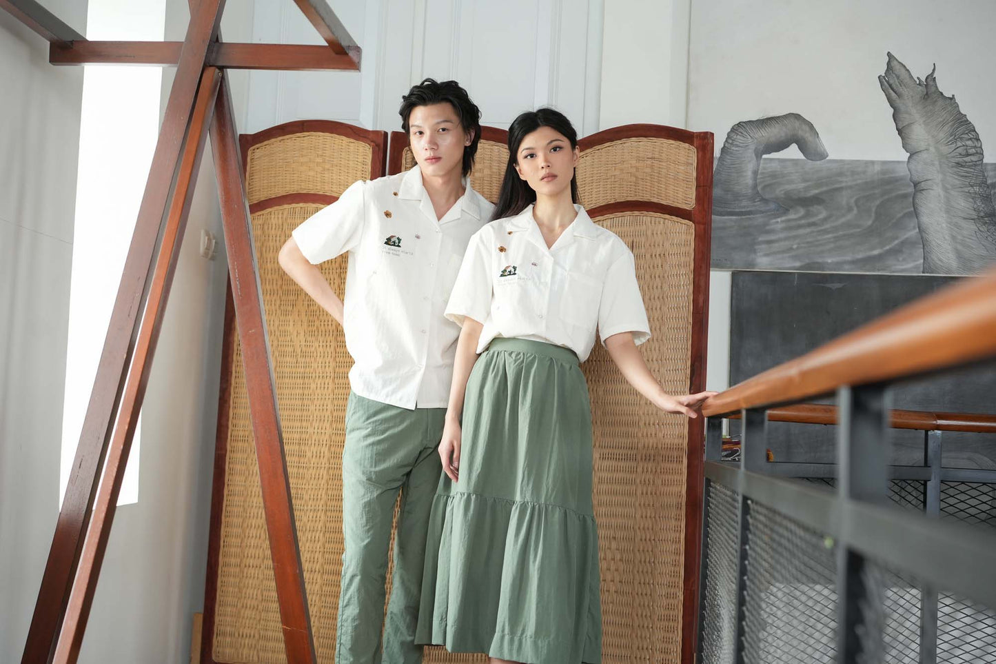 Home Embroidery Unisex Shirt