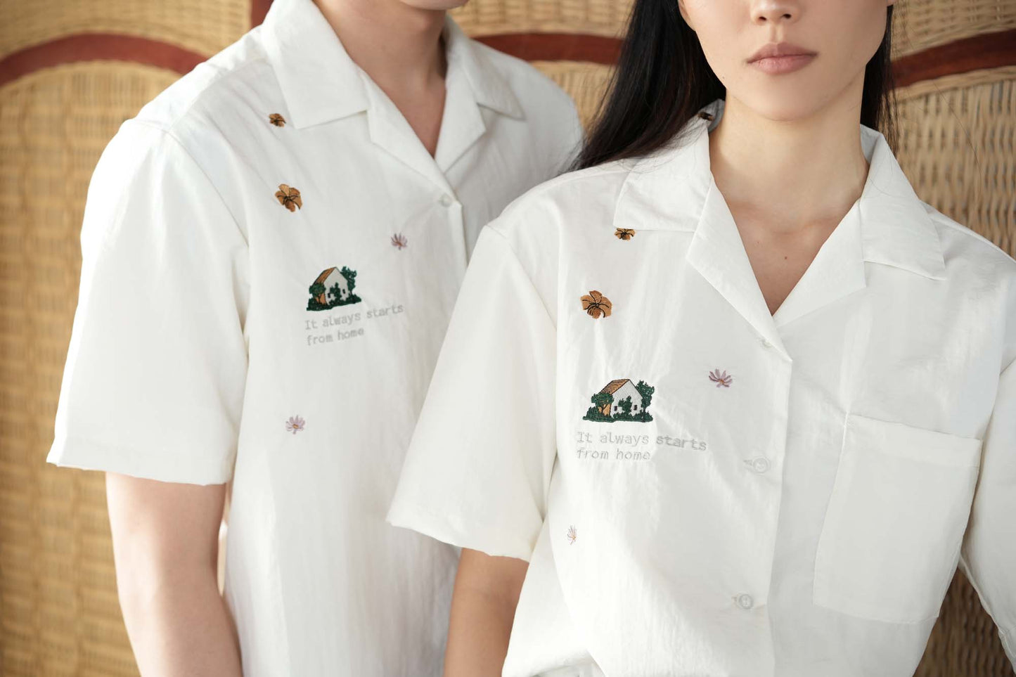 Home Embroidery Unisex Shirt