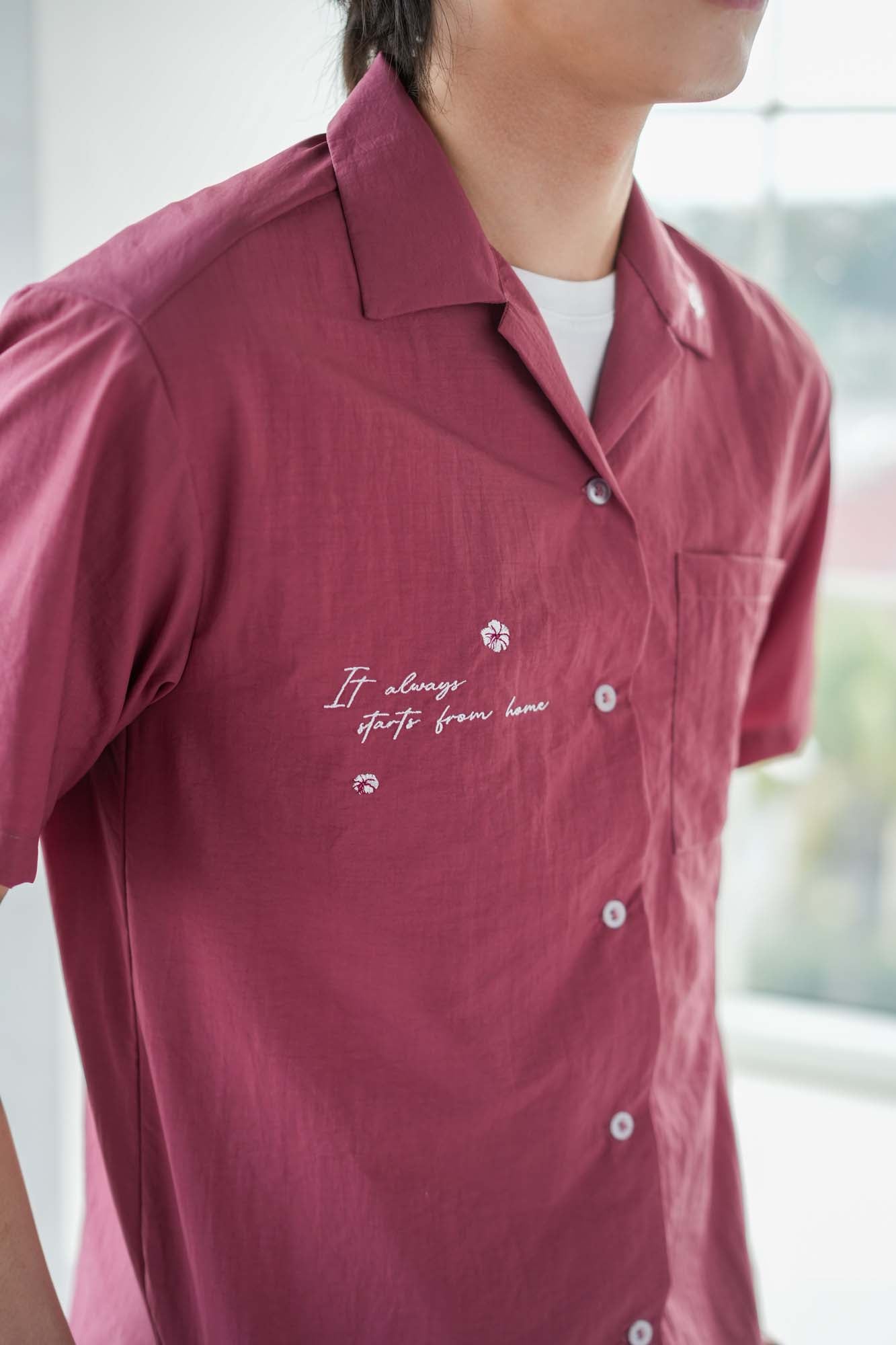 Home Embroidery Unisex Shirt