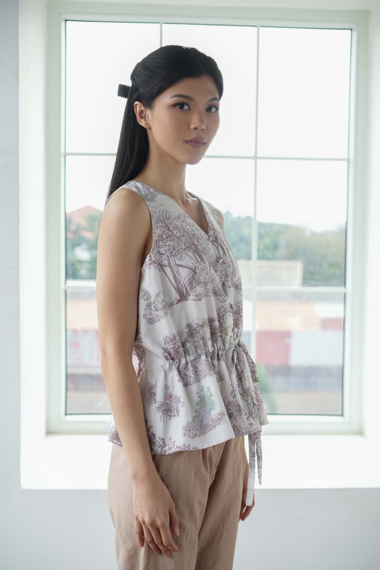 Home Pattern Top