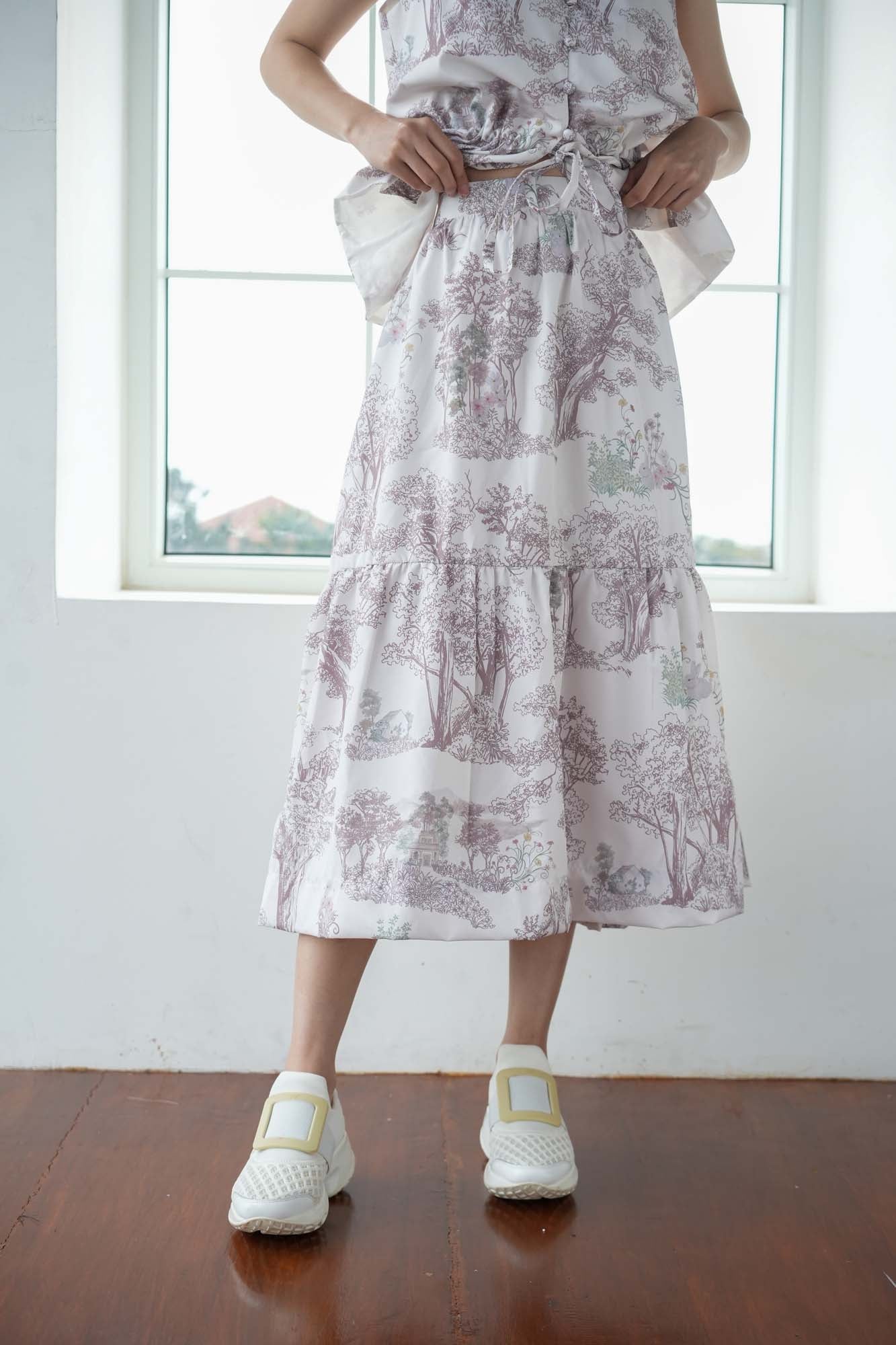 Home Pattern Skirt