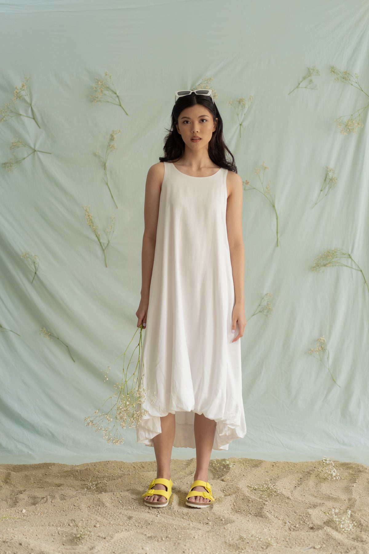 STR puff dress