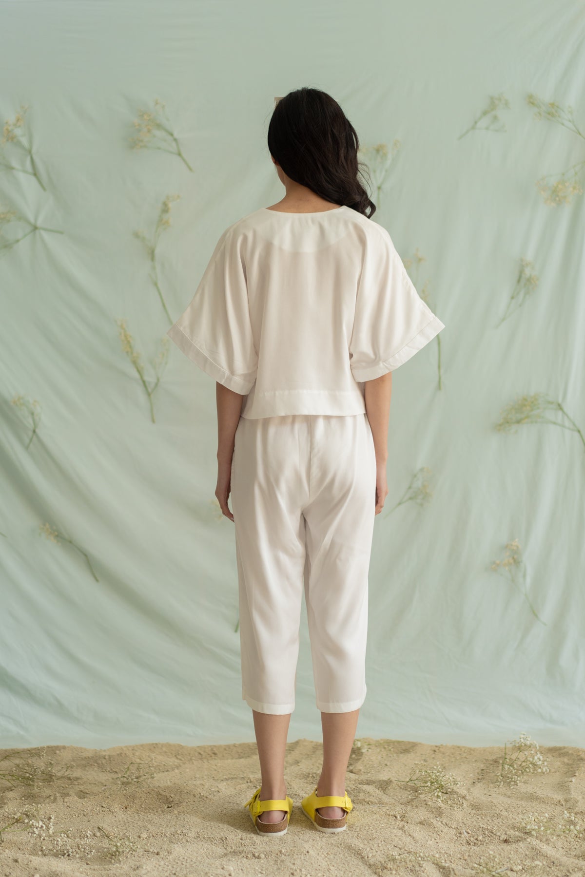 STR embroidery pants