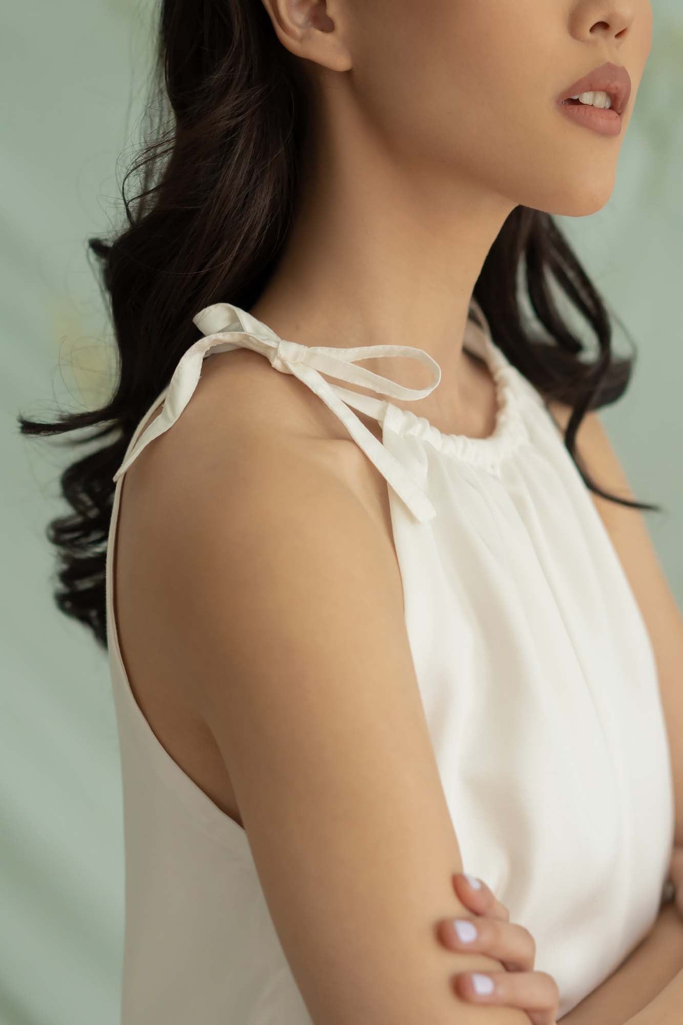STR halter neck top