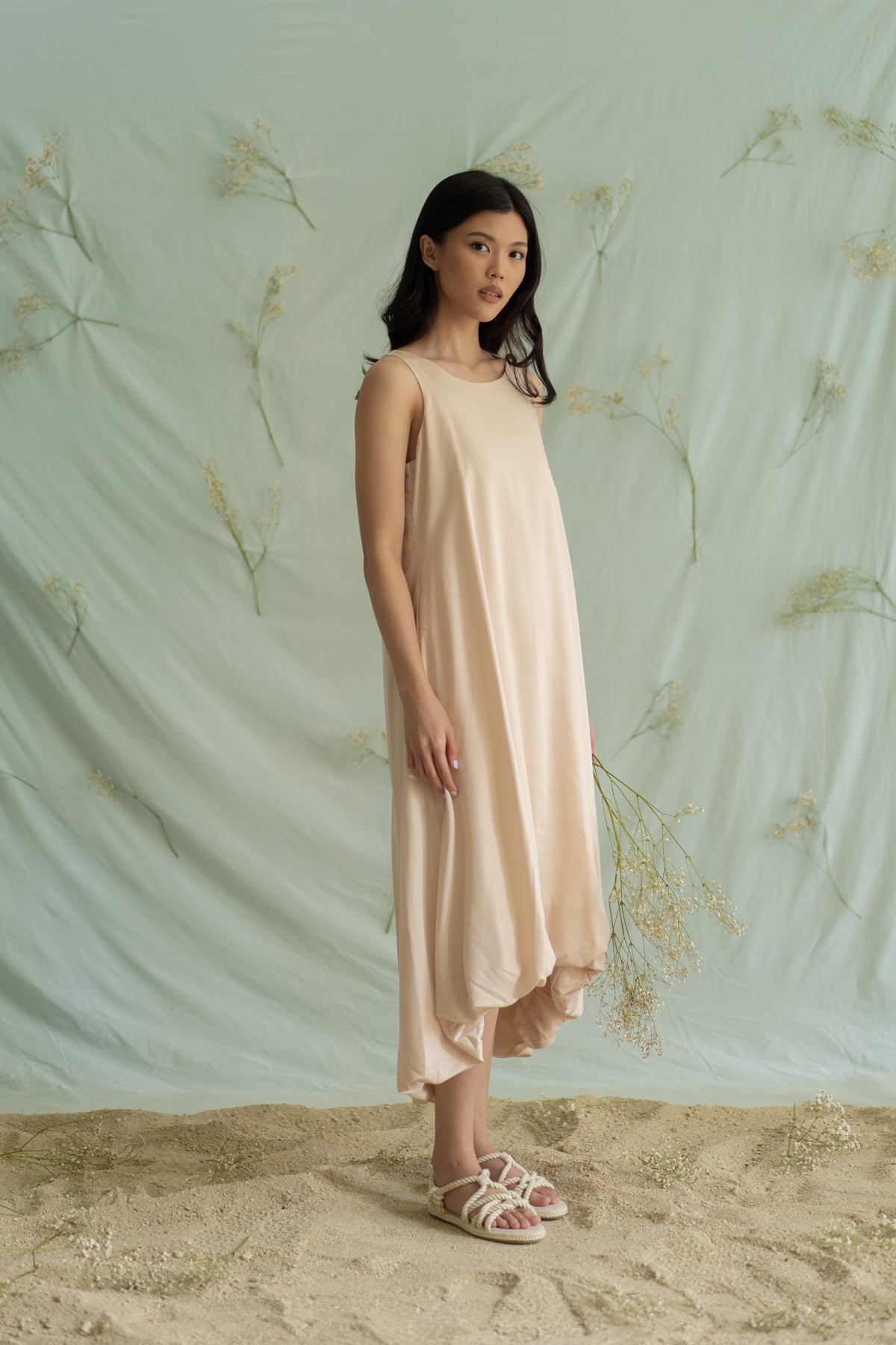 STR puff dress