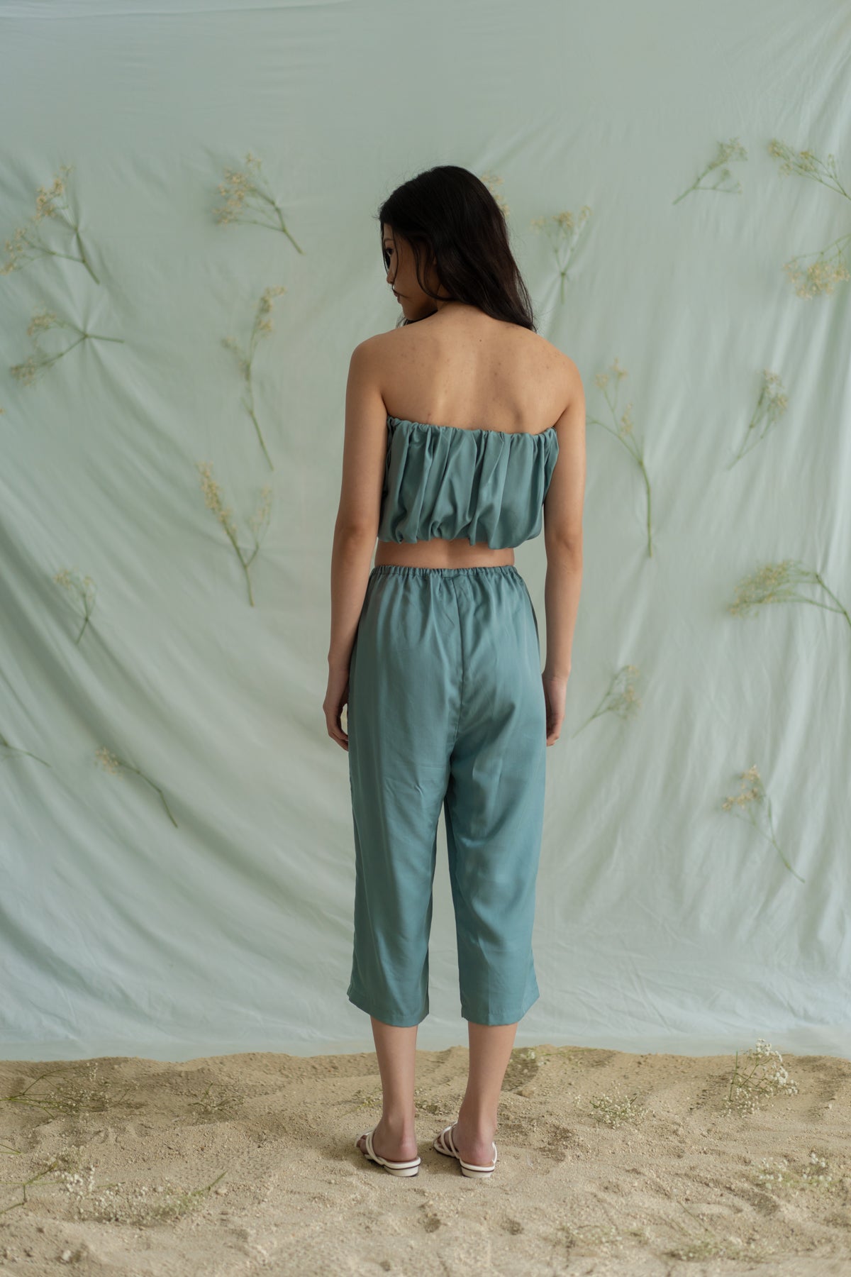 STR embroidery pants