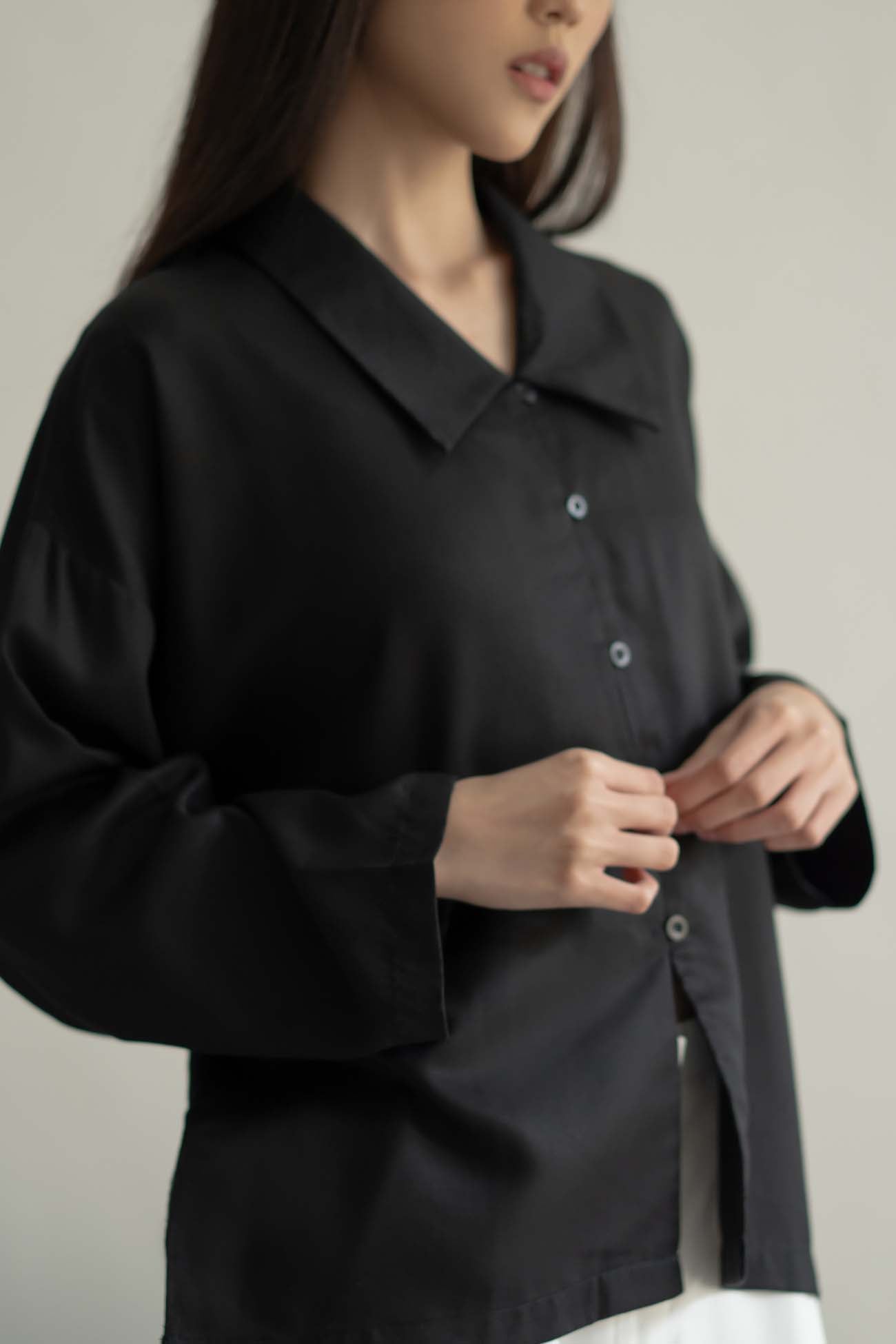BBW collar top