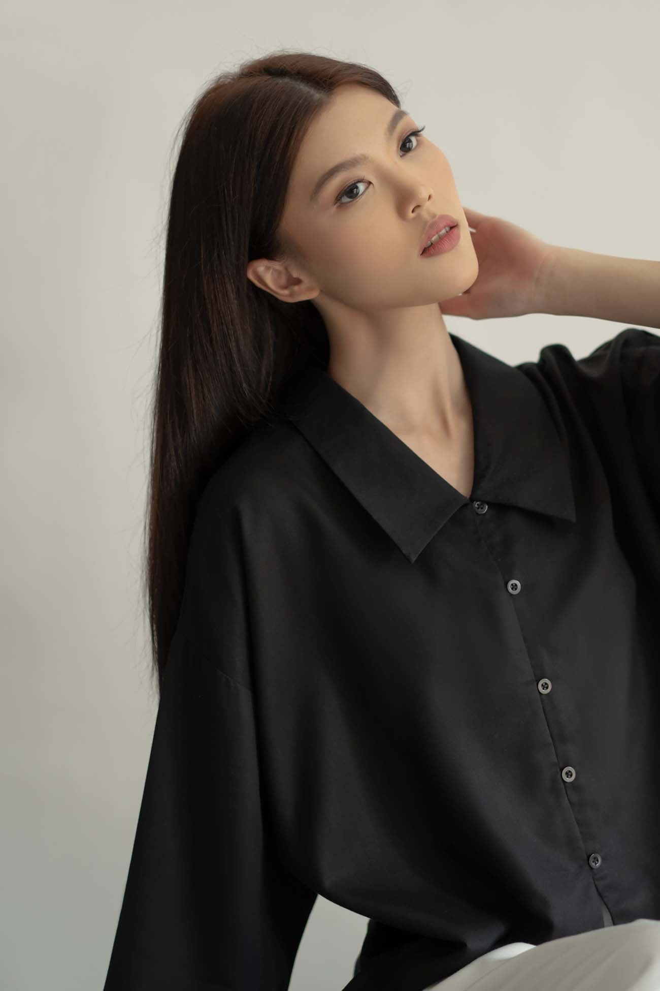 BBW collar top