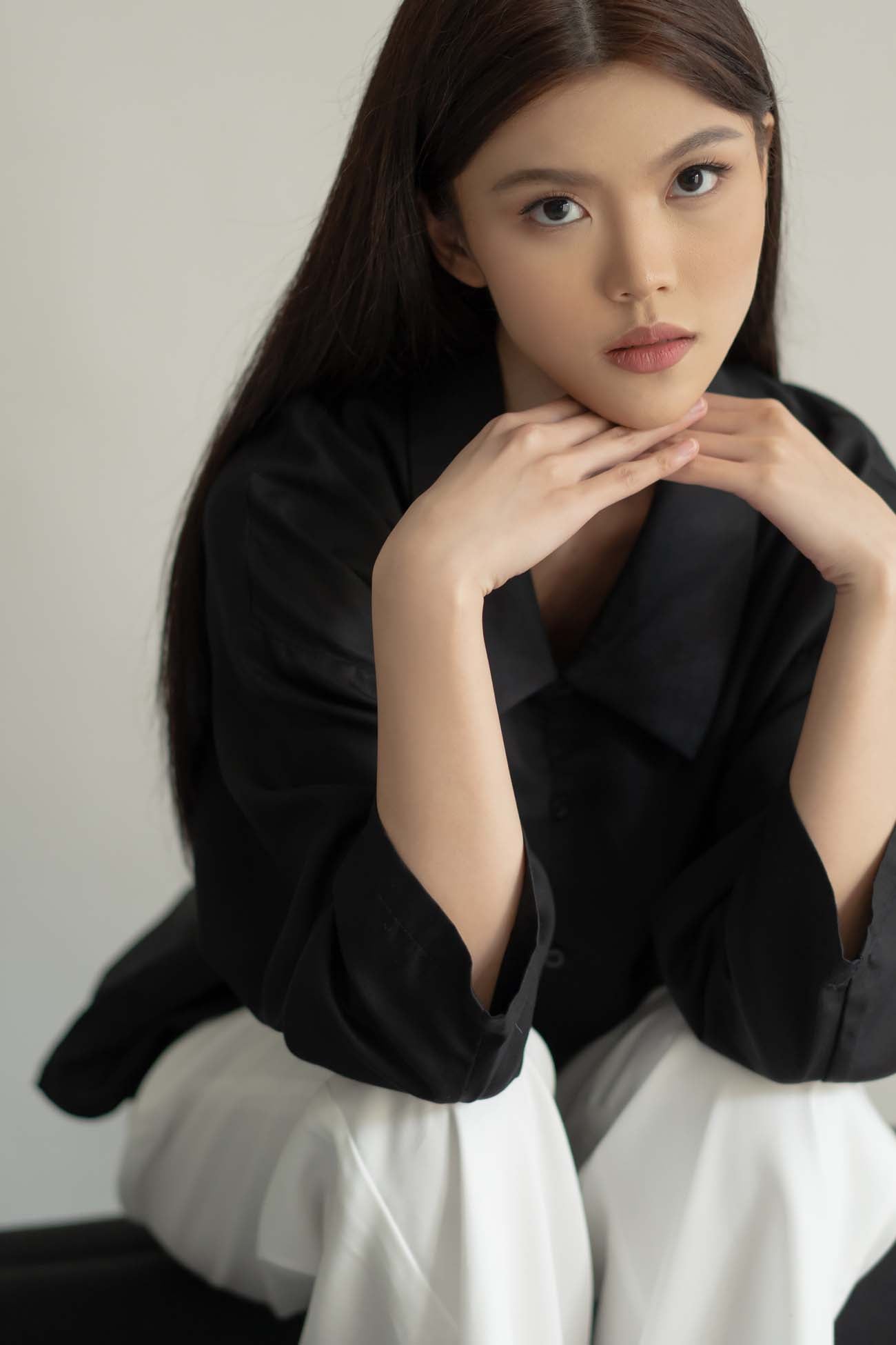 BBW collar top