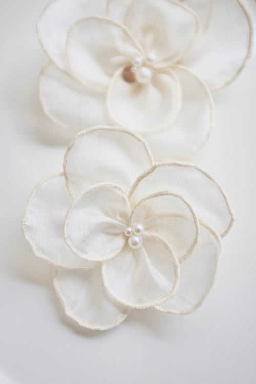 Senandika Kenanga Brooch in Buttermilk (Ready shipment date 5-12 March 2026)