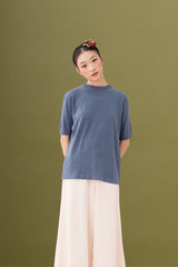 NVR Short Sleeve Top Blueberry