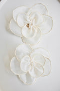 Senandika Kenanga Brooch in Buttermilk