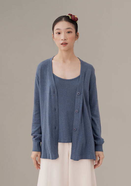 THC Knit Set In Frozen Lake